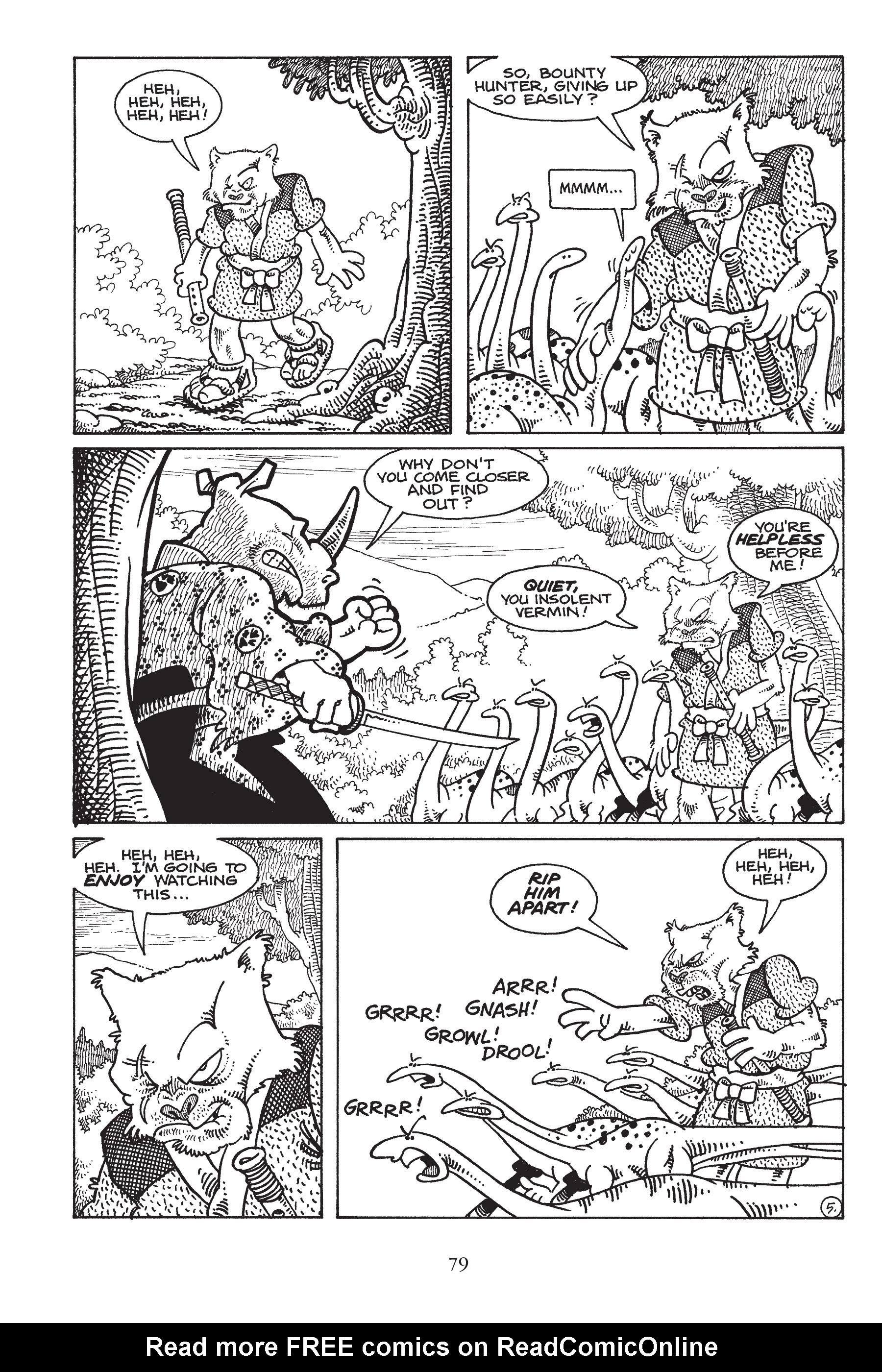 Read online Usagi Yojimbo (1987) comic -  Issue # _TPB 7 - 72