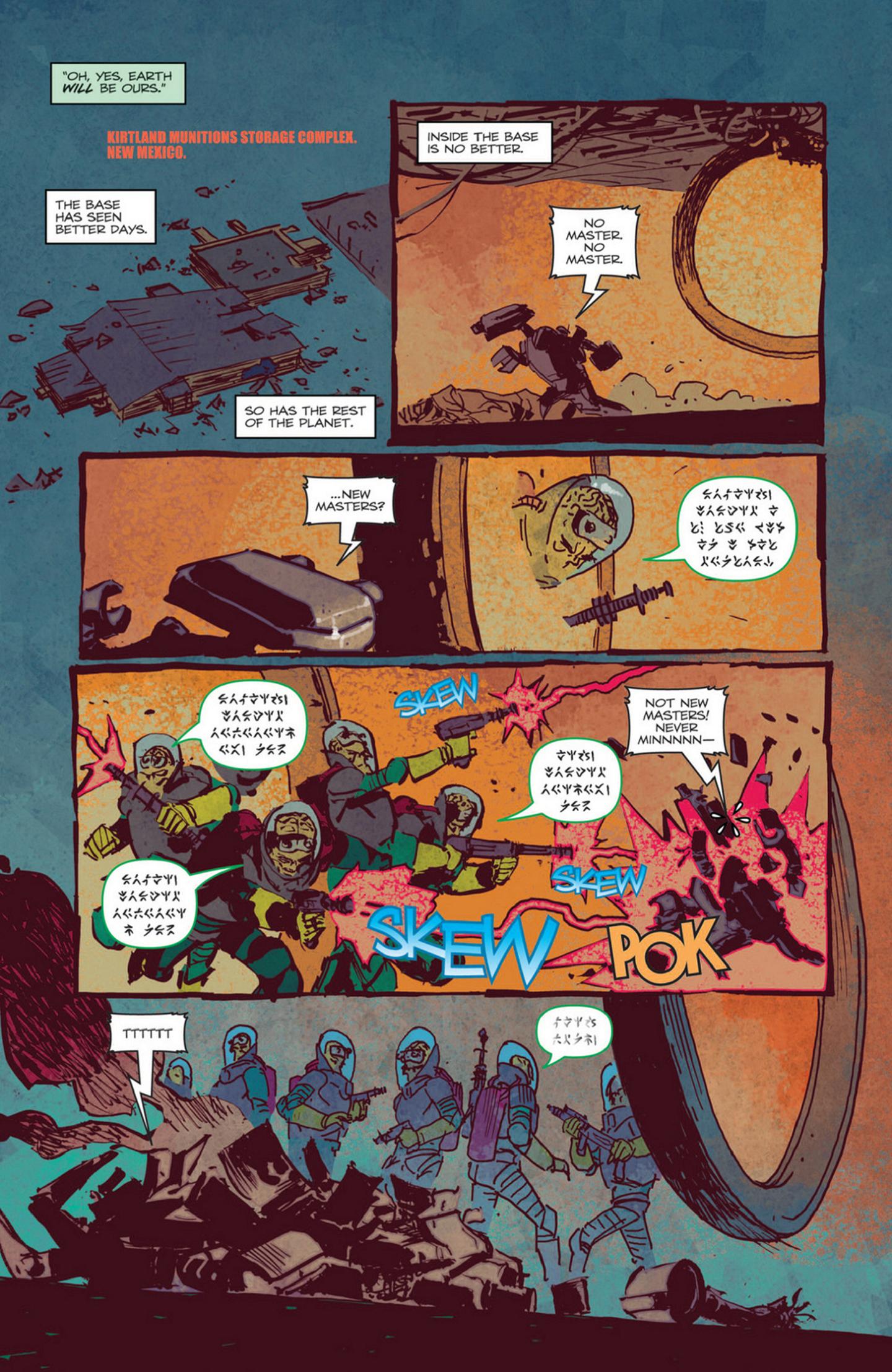 Read online Mars Attacks Zombie VS. Robots comic -  Issue # Full - 9