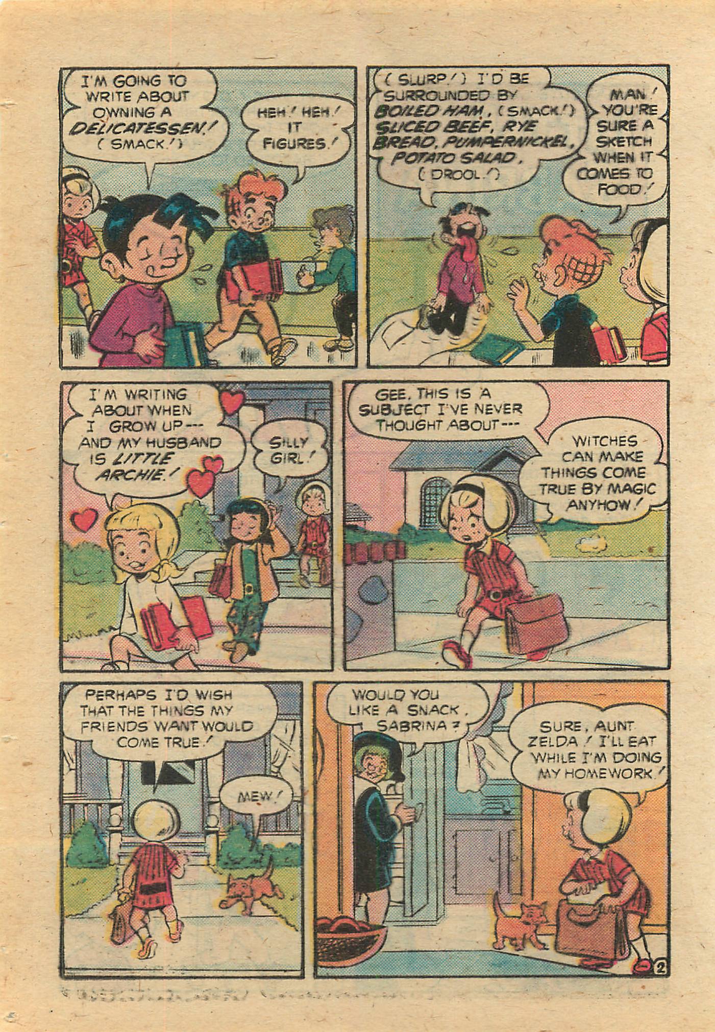 Read online Little Archie Comics Digest Magazine comic -  Issue #3 - 76