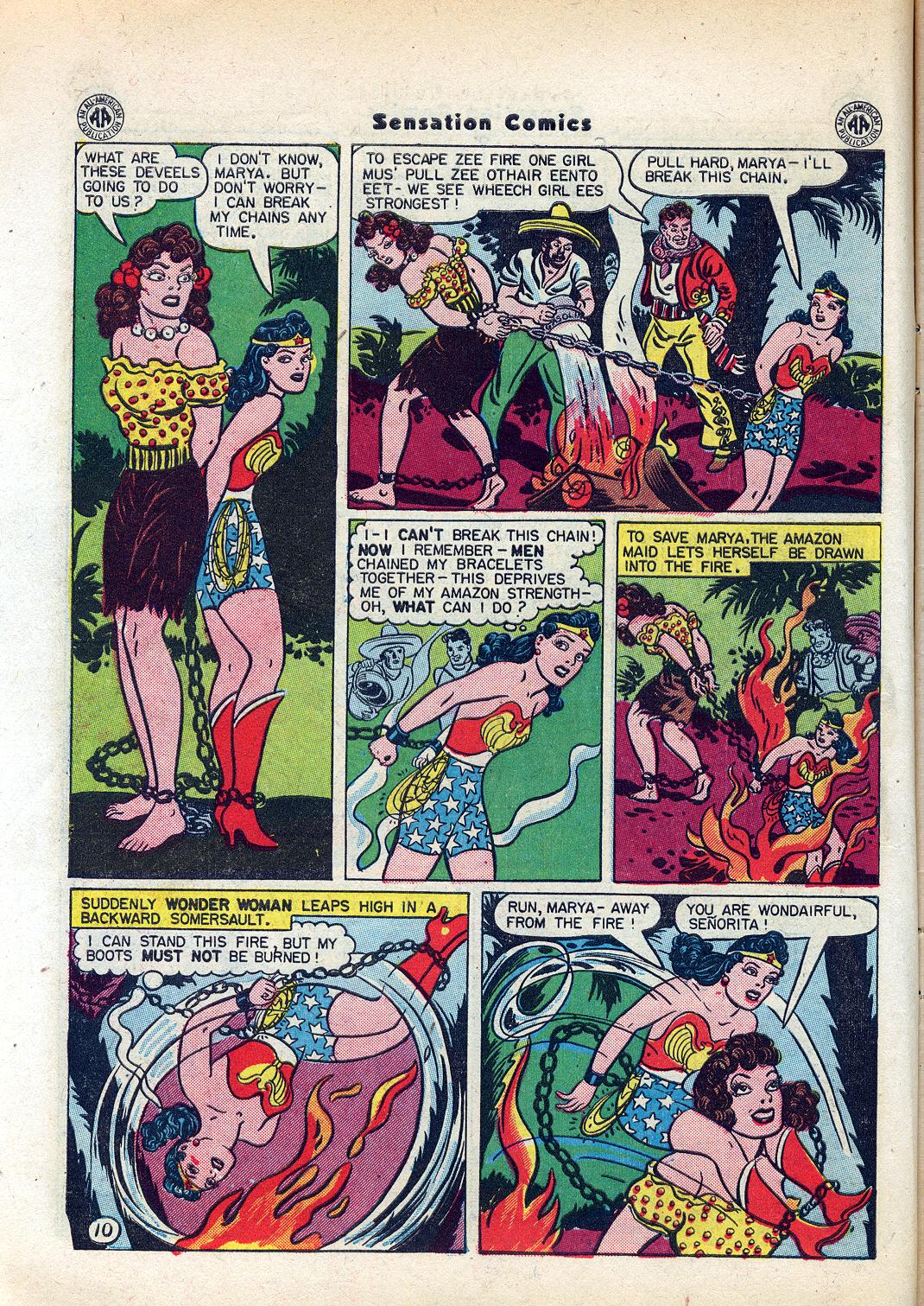 Read online Sensation (Mystery) Comics comic -  Issue #45 - 12