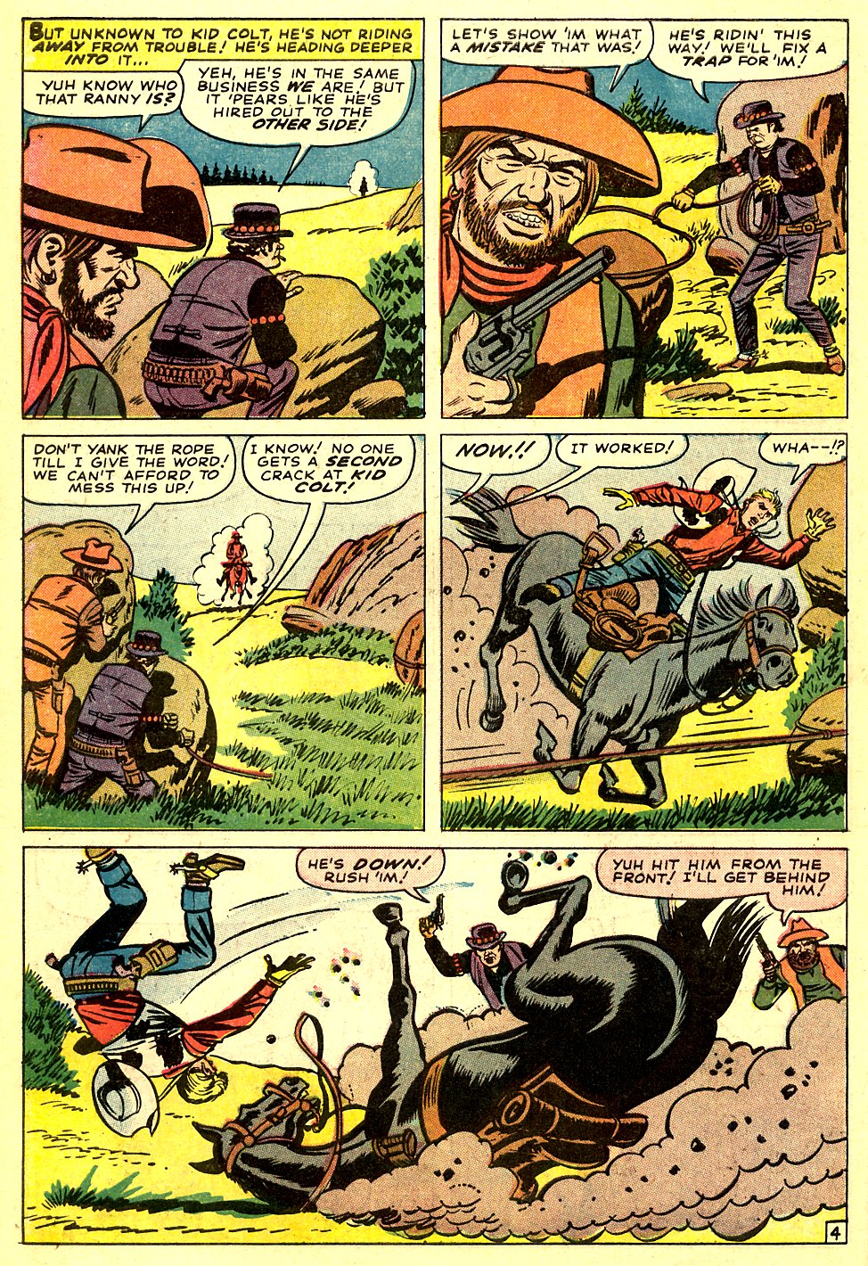 Read online Kid Colt Outlaw comic -  Issue #129 - 6