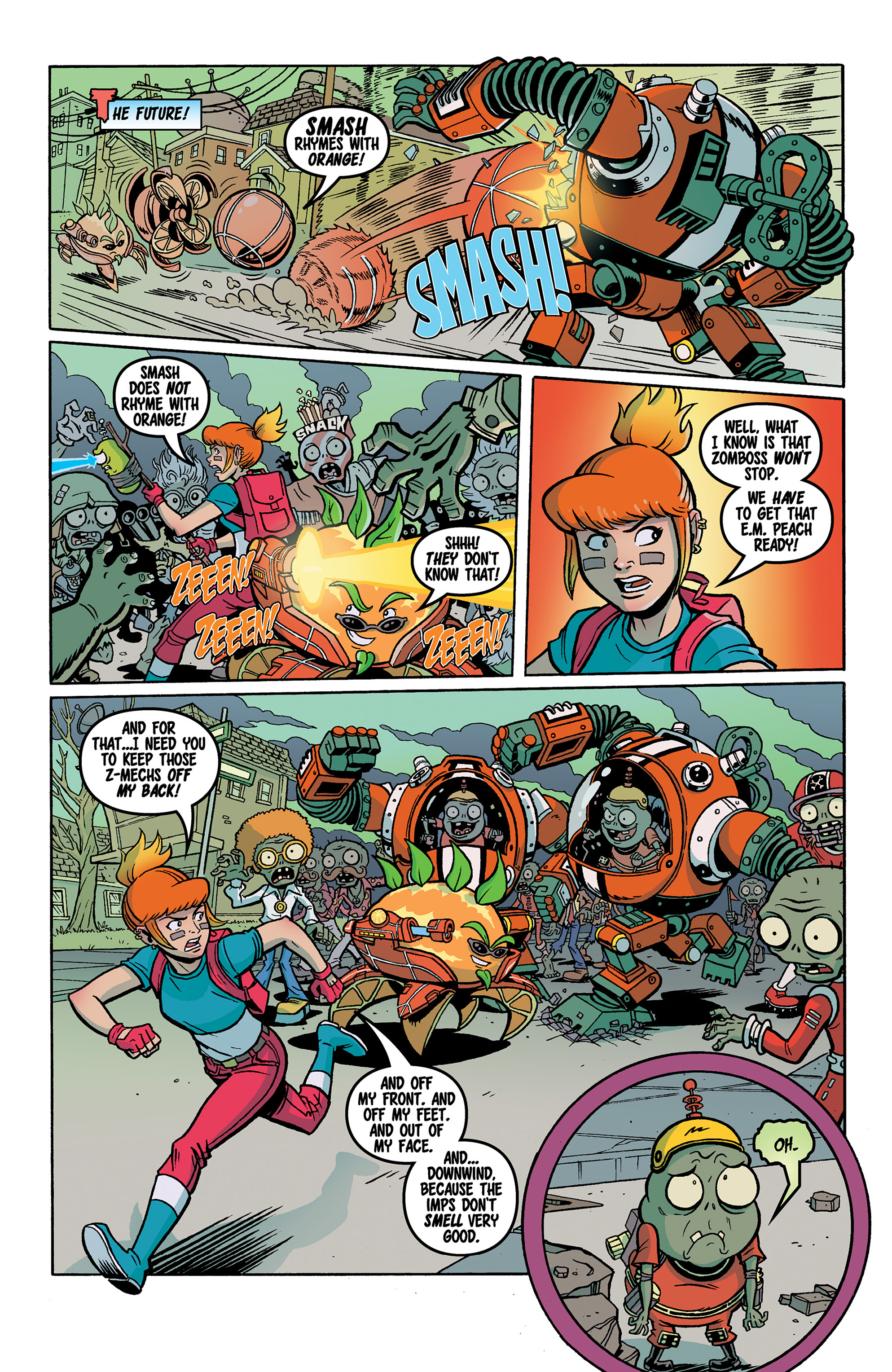 Read online Plants vs. Zombies: Garden Warfare comic -  Issue #3 - 16