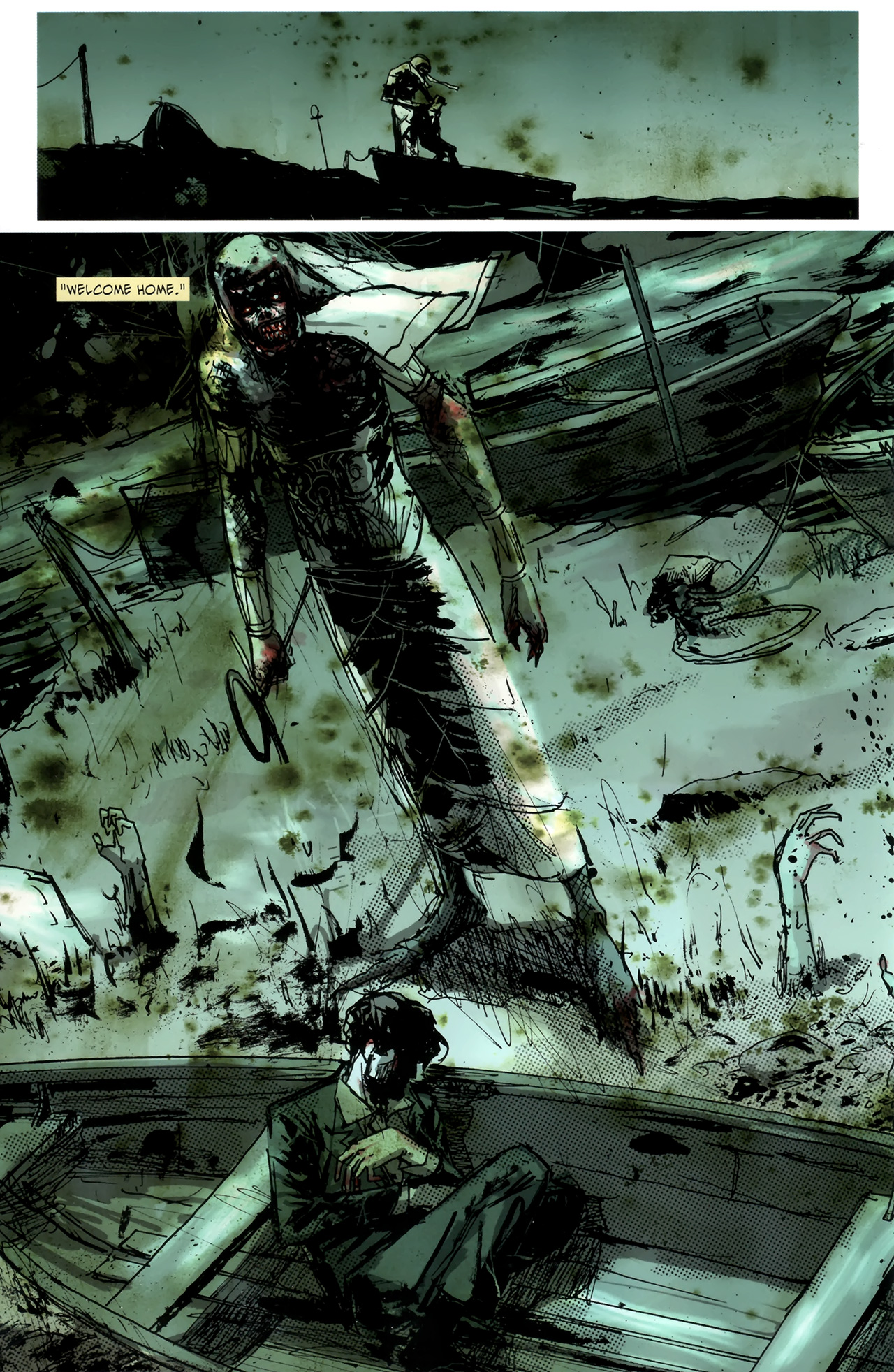 Read online Green Wake comic -  Issue #6 - 8