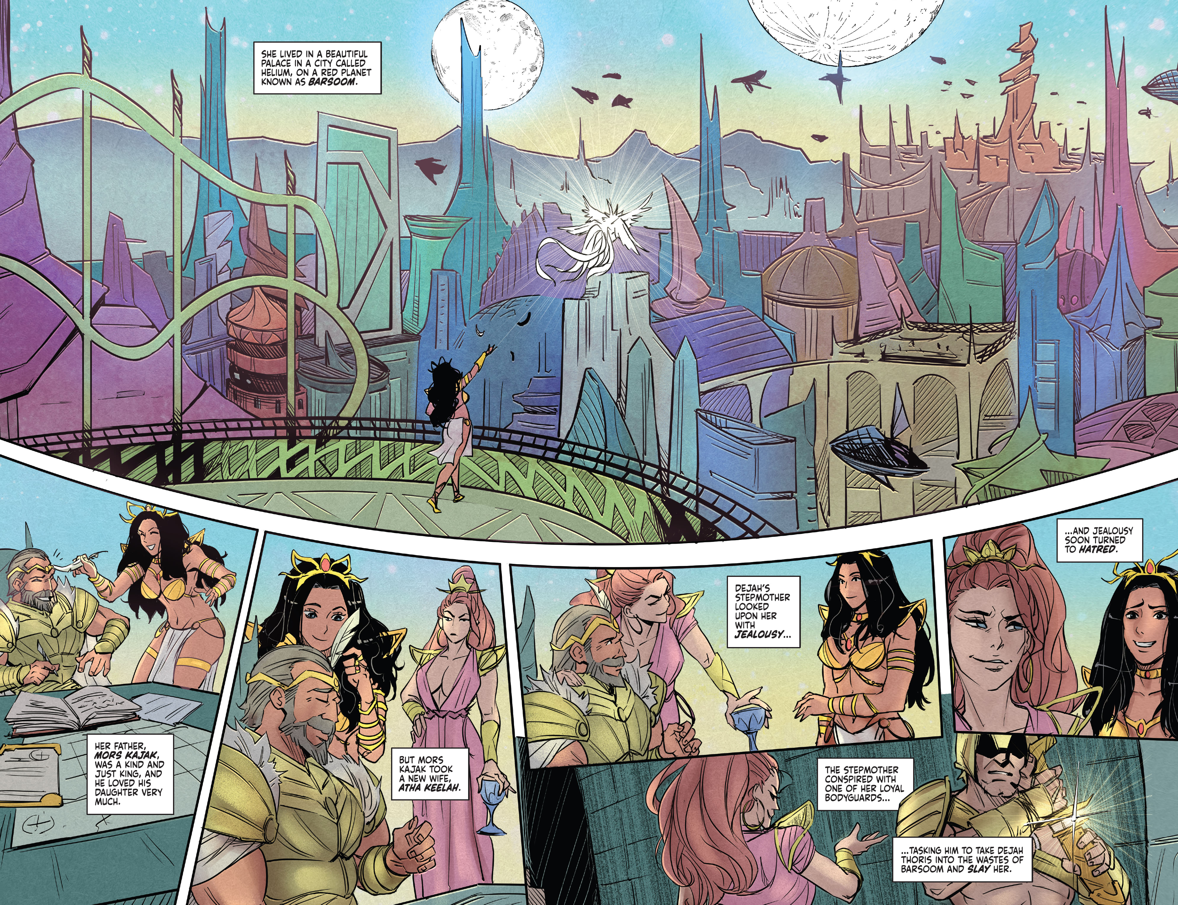 Read online Dejah Thoris Fairy Tales One-Shot comic -  Issue # Full - 6