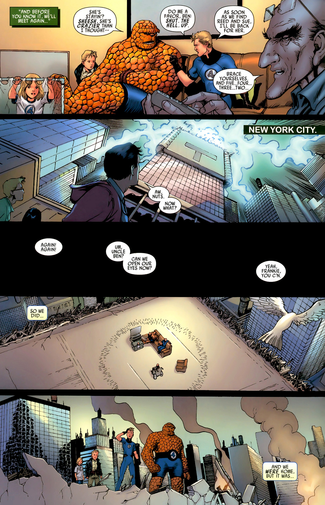 Read online Secret Invasion: Fantastic Four comic -  Issue #3 - 22