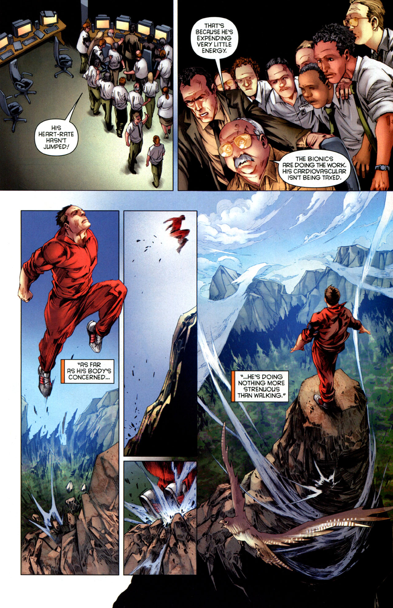 Read online Bionic Man comic -  Issue #4 - 19
