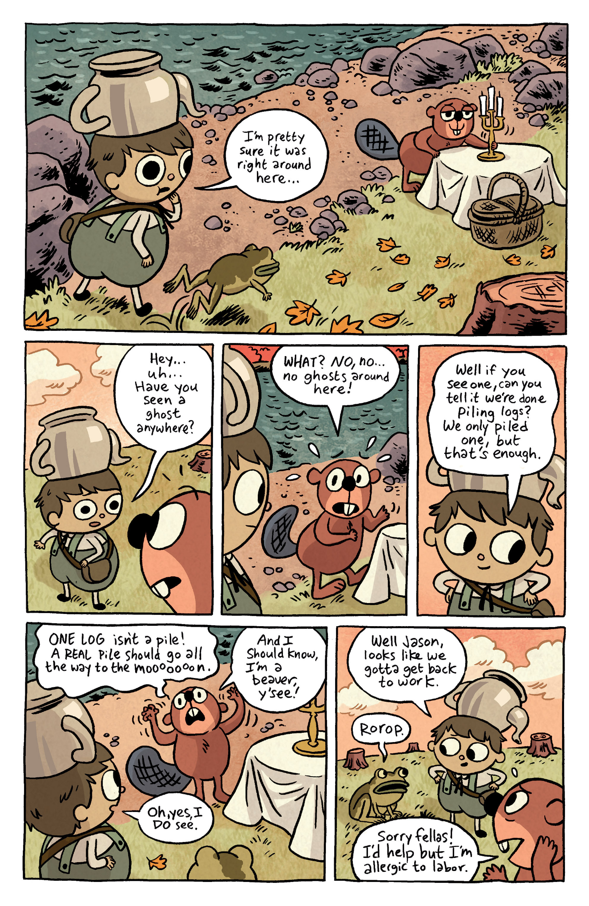 Read online Over the Garden Wall (2016) comic -  Issue #4 - 5