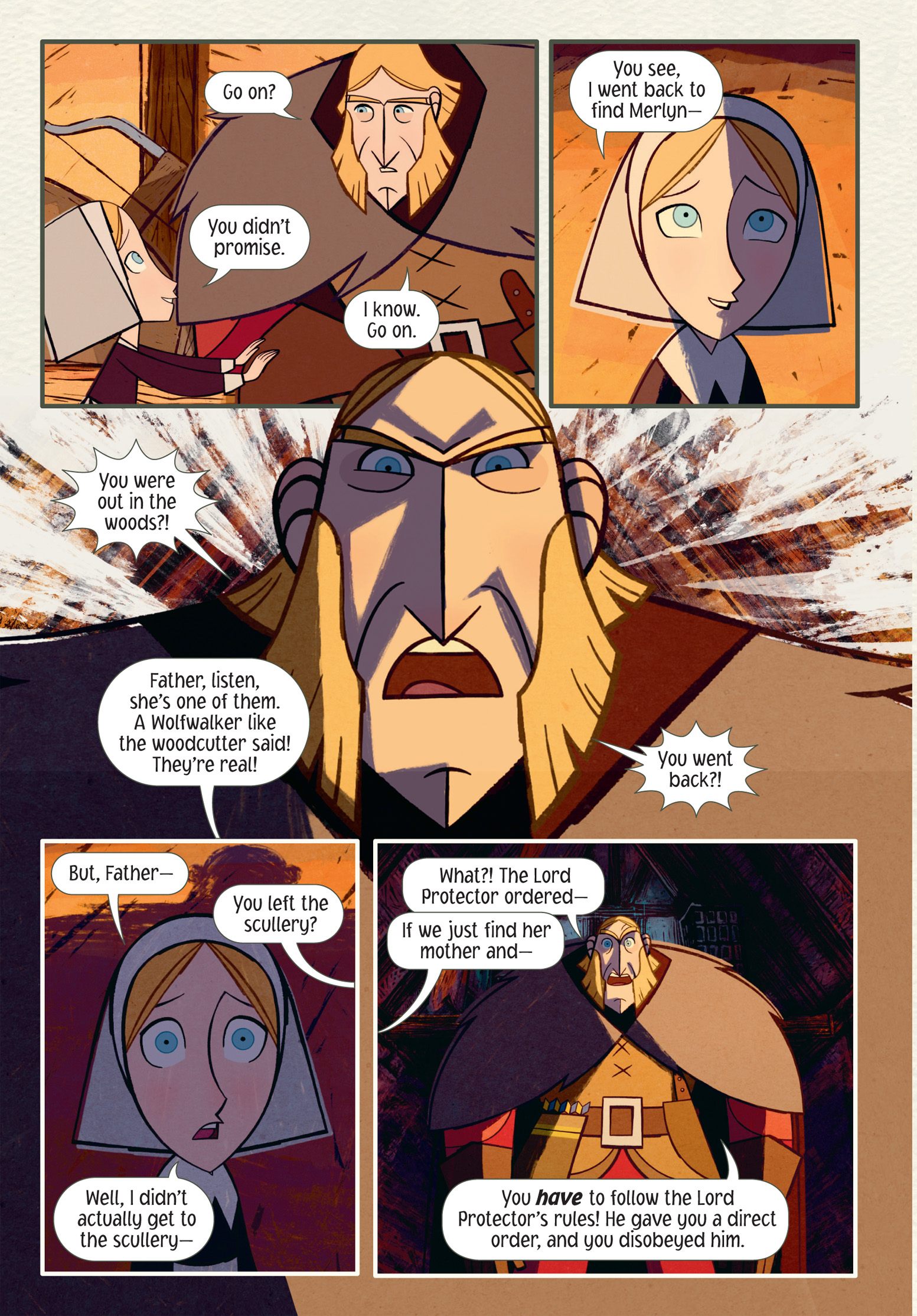 Read online Wolfwalkers: The Graphic Novel comic -  Issue # TPB (Part 2) - 21