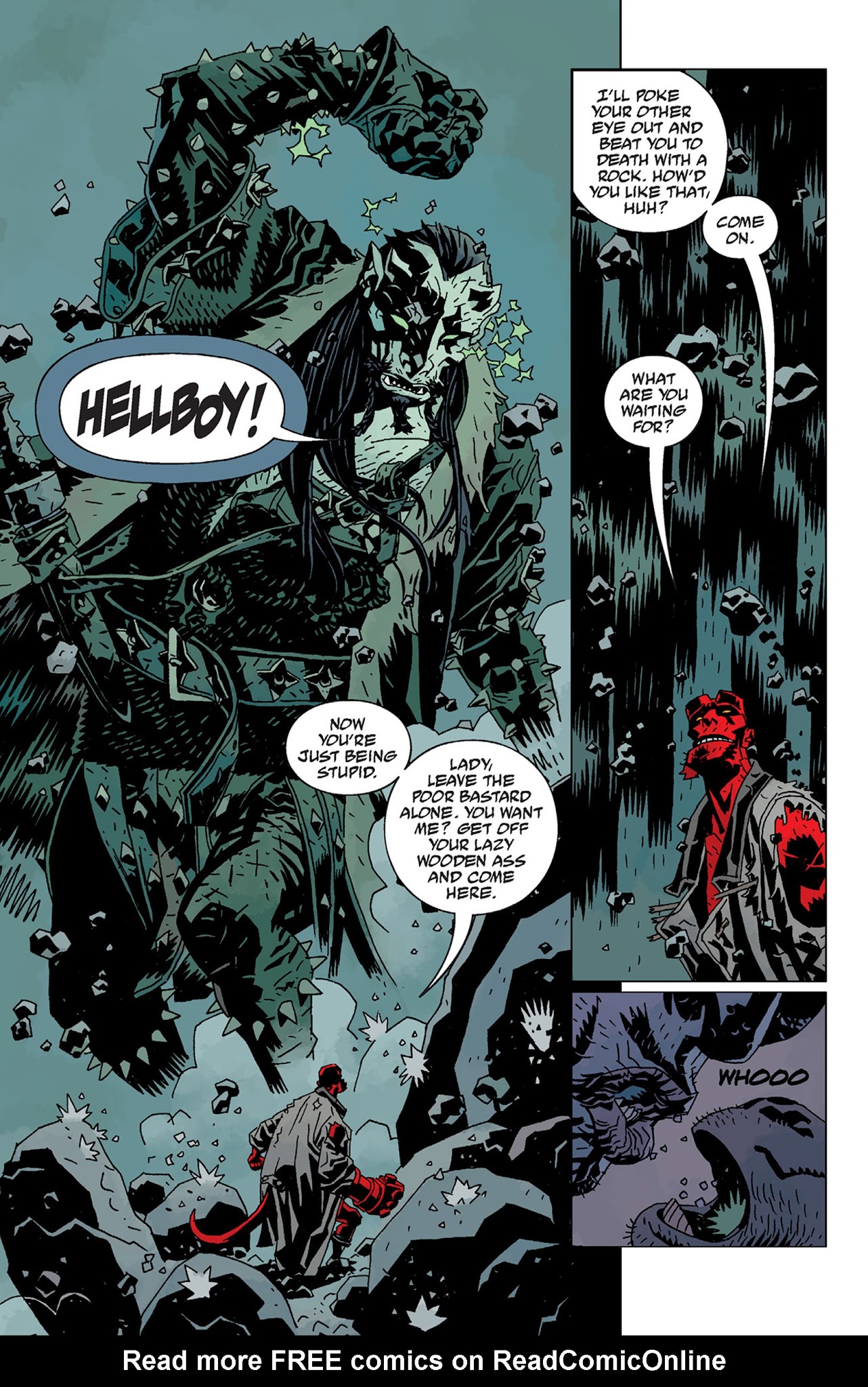 Read online Hellboy: Darkness Calls comic -  Issue # TPB - 146