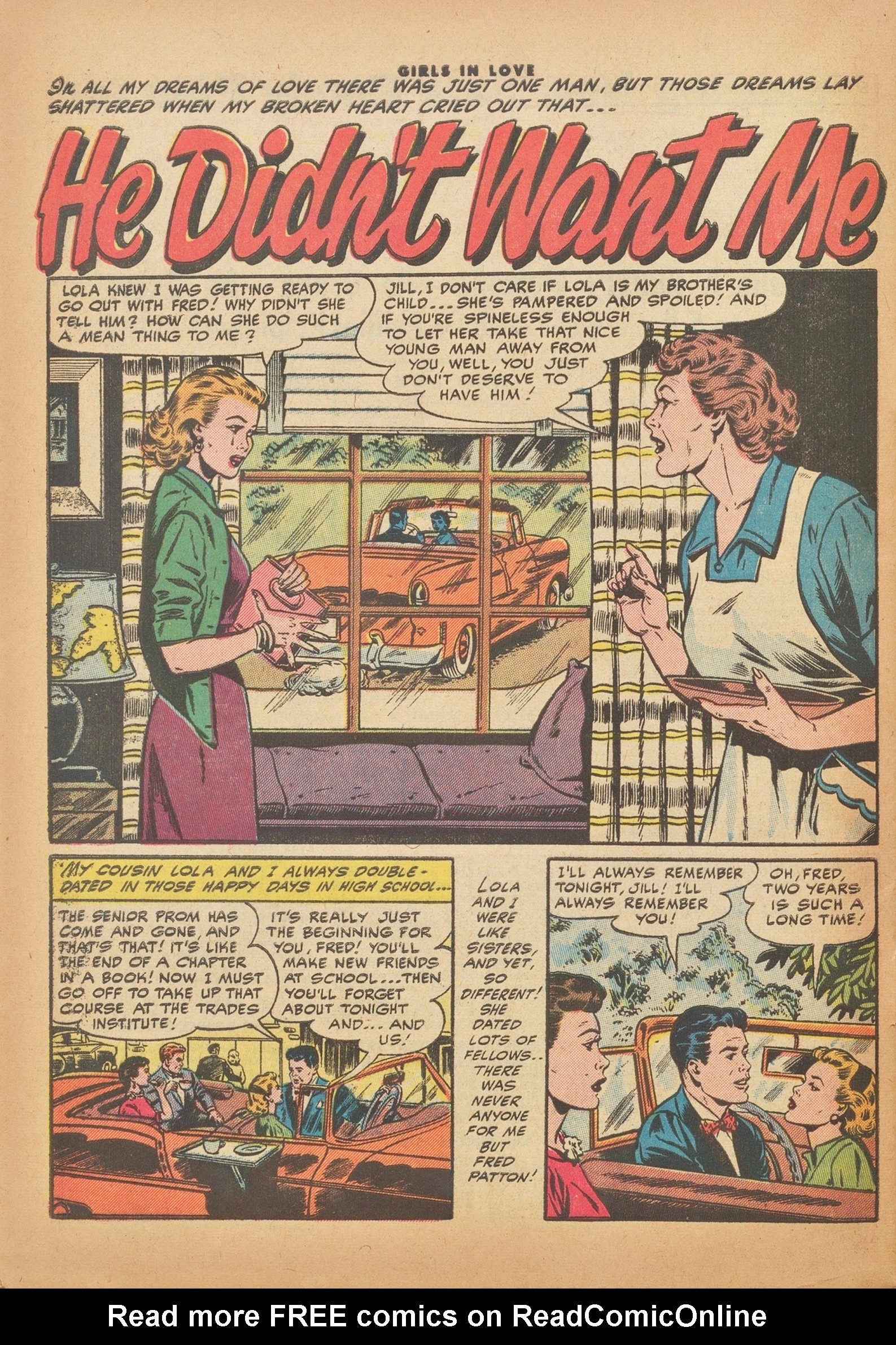 Read online Girls in Love (1955) comic -  Issue #51 - 28