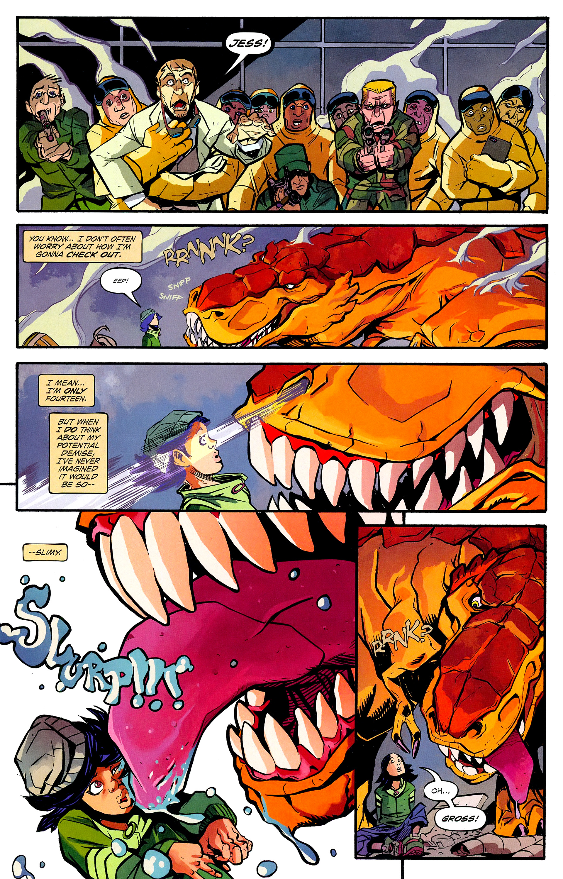 Read online Free Comic Book Day 2015 comic -  Issue # Terrible Lizard - 16