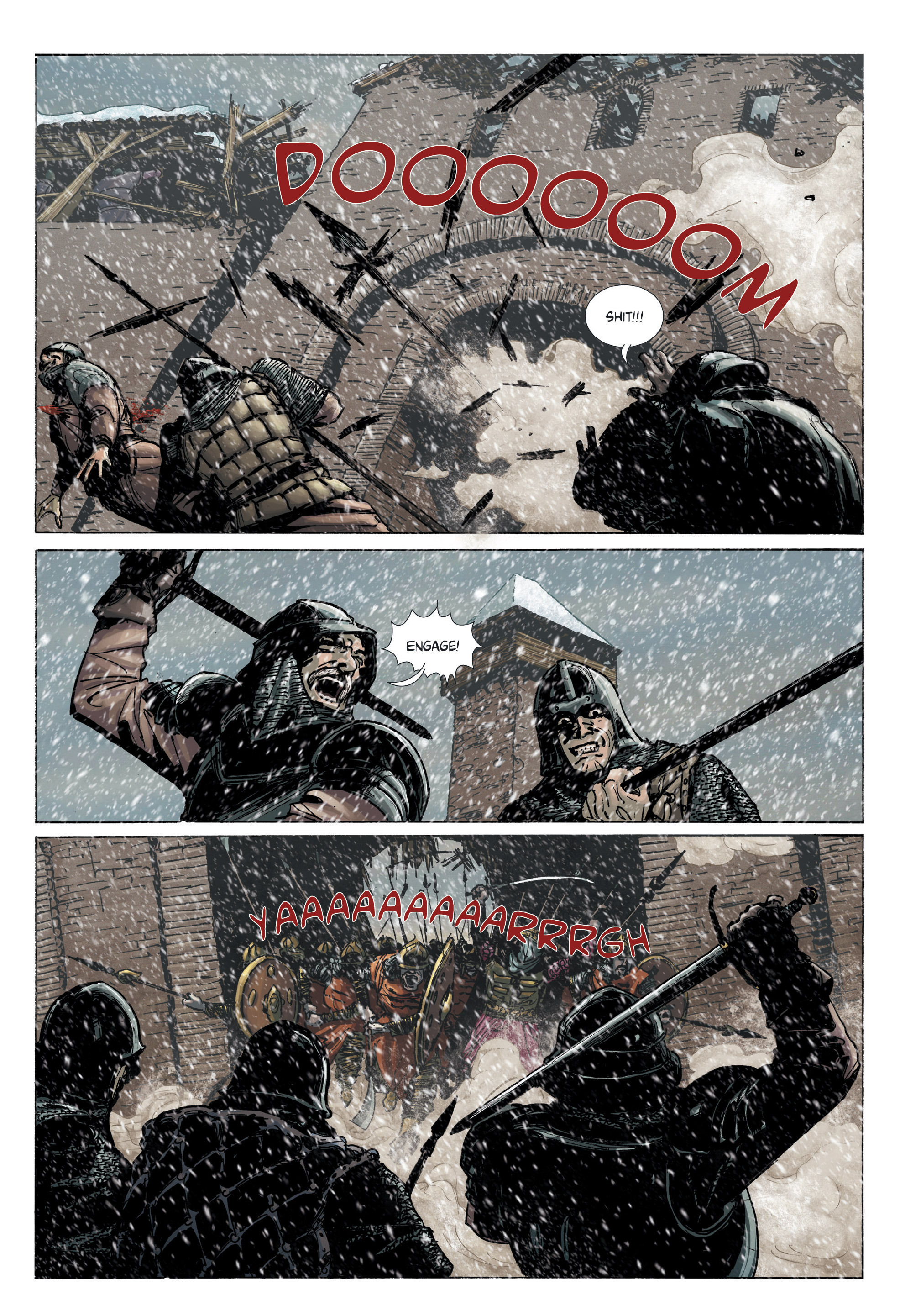Read online Voivod: The True Story of Vlad the Impaler comic -  Issue # TPB - 99