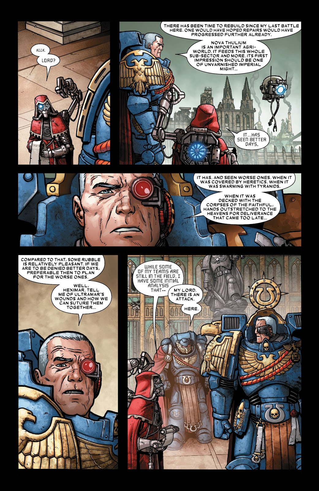 Warhammer 40,000: Marneus Calgar issue 1 - Page 6