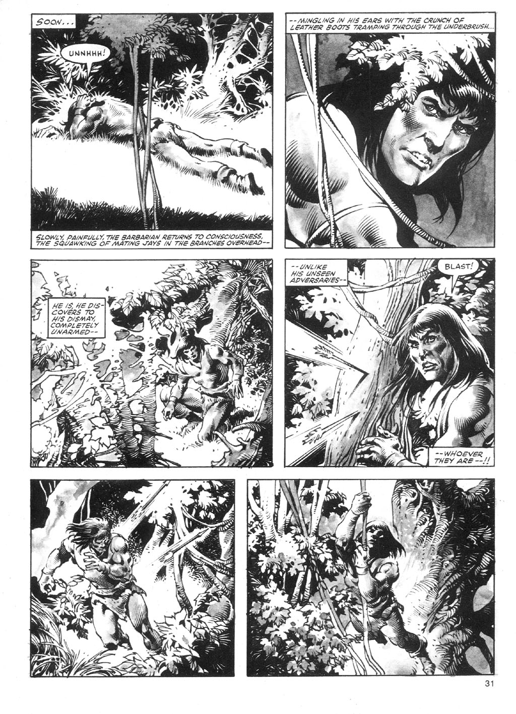 Read online The Savage Sword Of Conan comic -  Issue #88 - 31