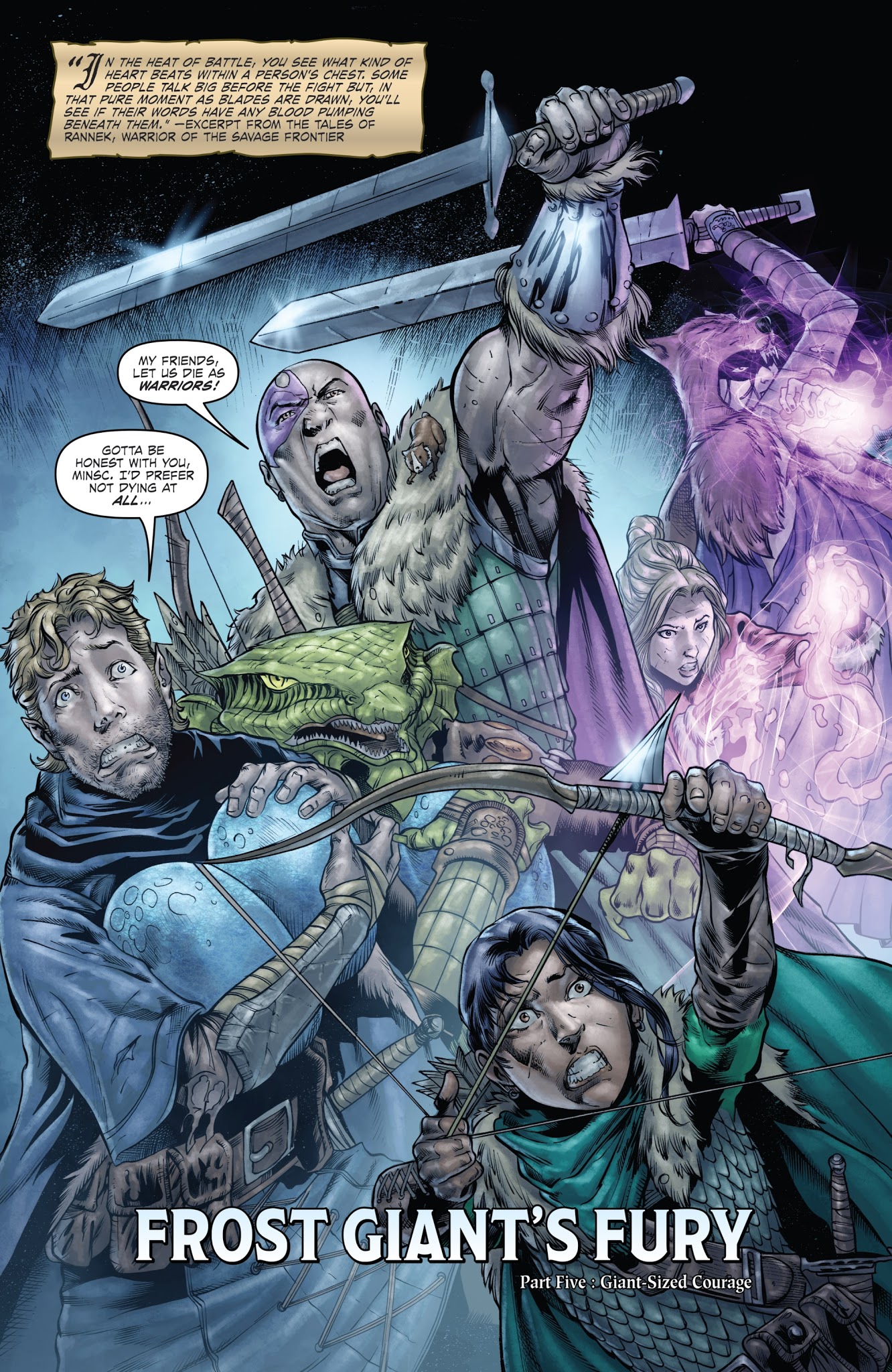 Read online Dungeons & Dragons: Frost Giant's Fury comic -  Issue #5 - 5