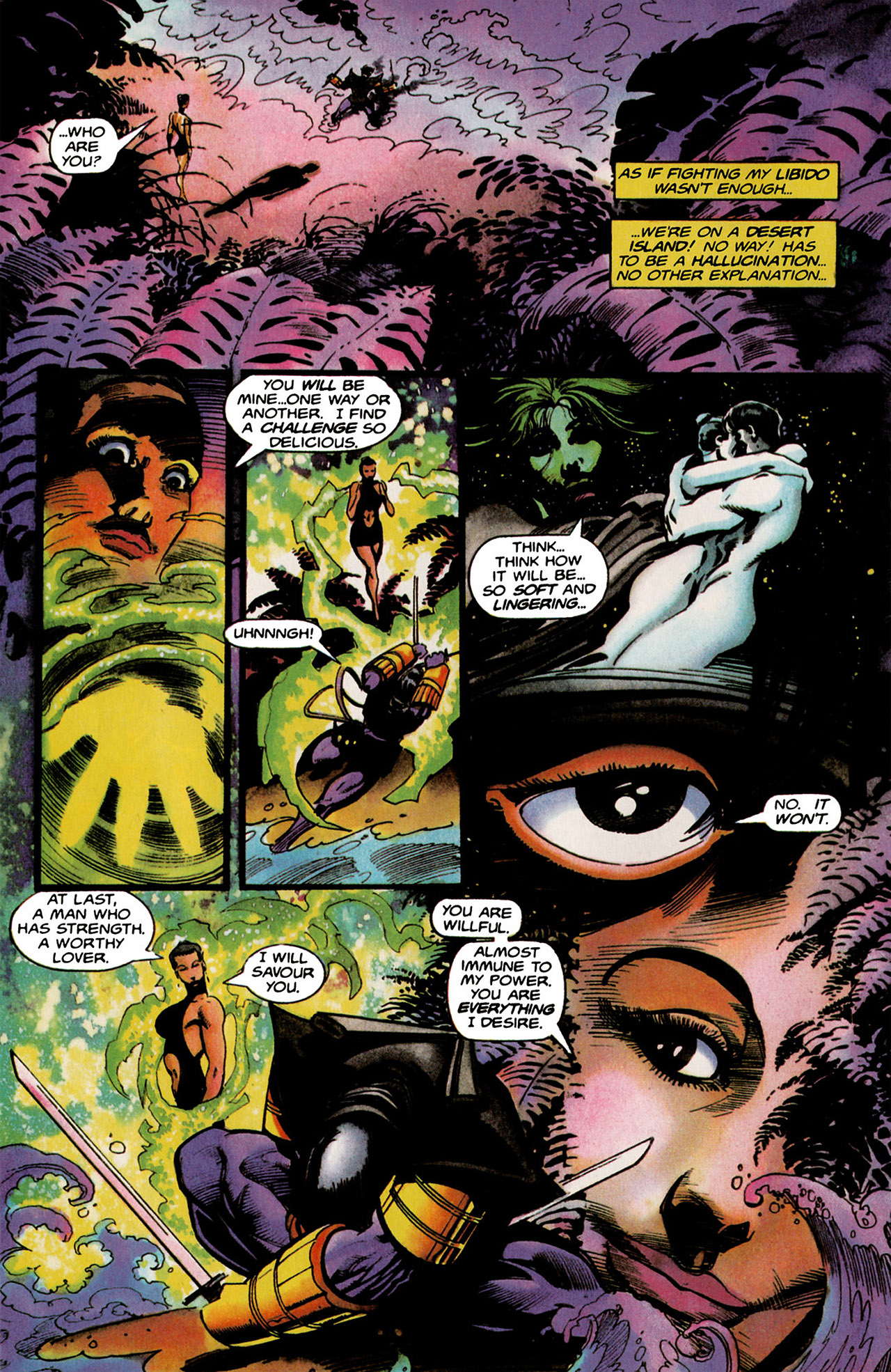 Read online Ninjak (1994) comic -  Issue #8 - 9