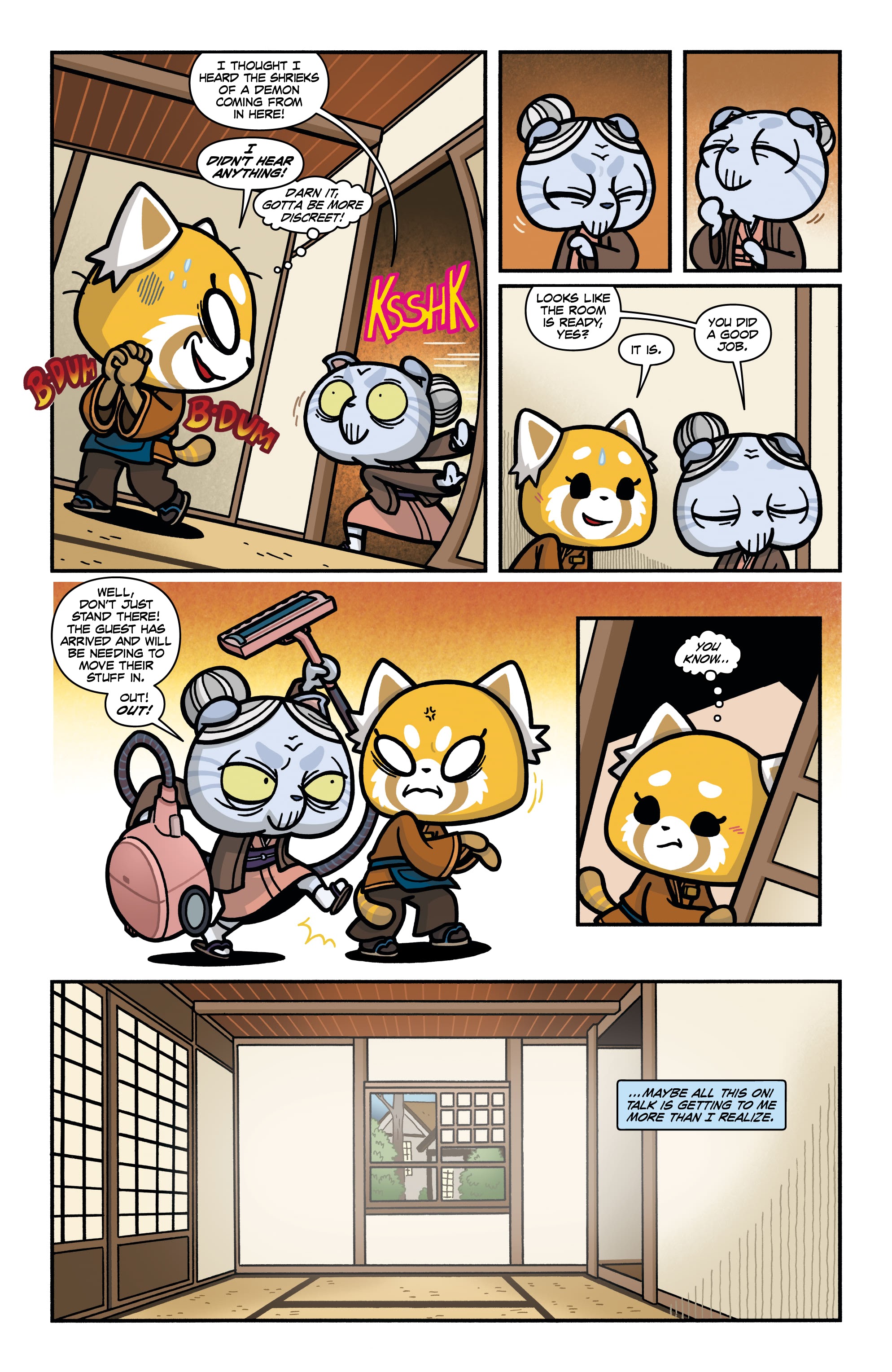 Read online Aggretsuko: Out of Office comic -  Issue #2 - 12