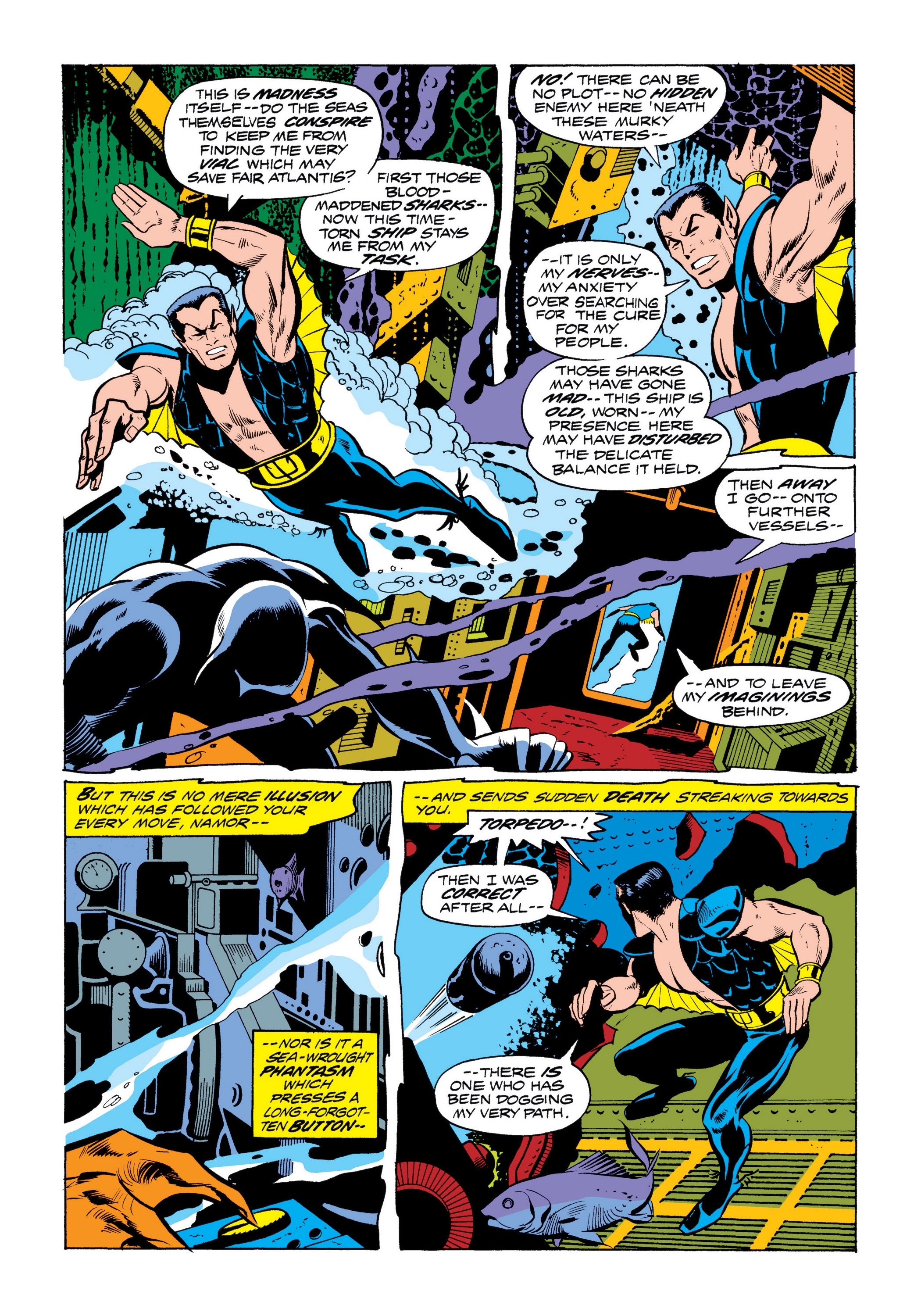 Read online Marvel Masterworks: The Sub-Mariner comic -  Issue # TPB 8 (Part 3) - 3