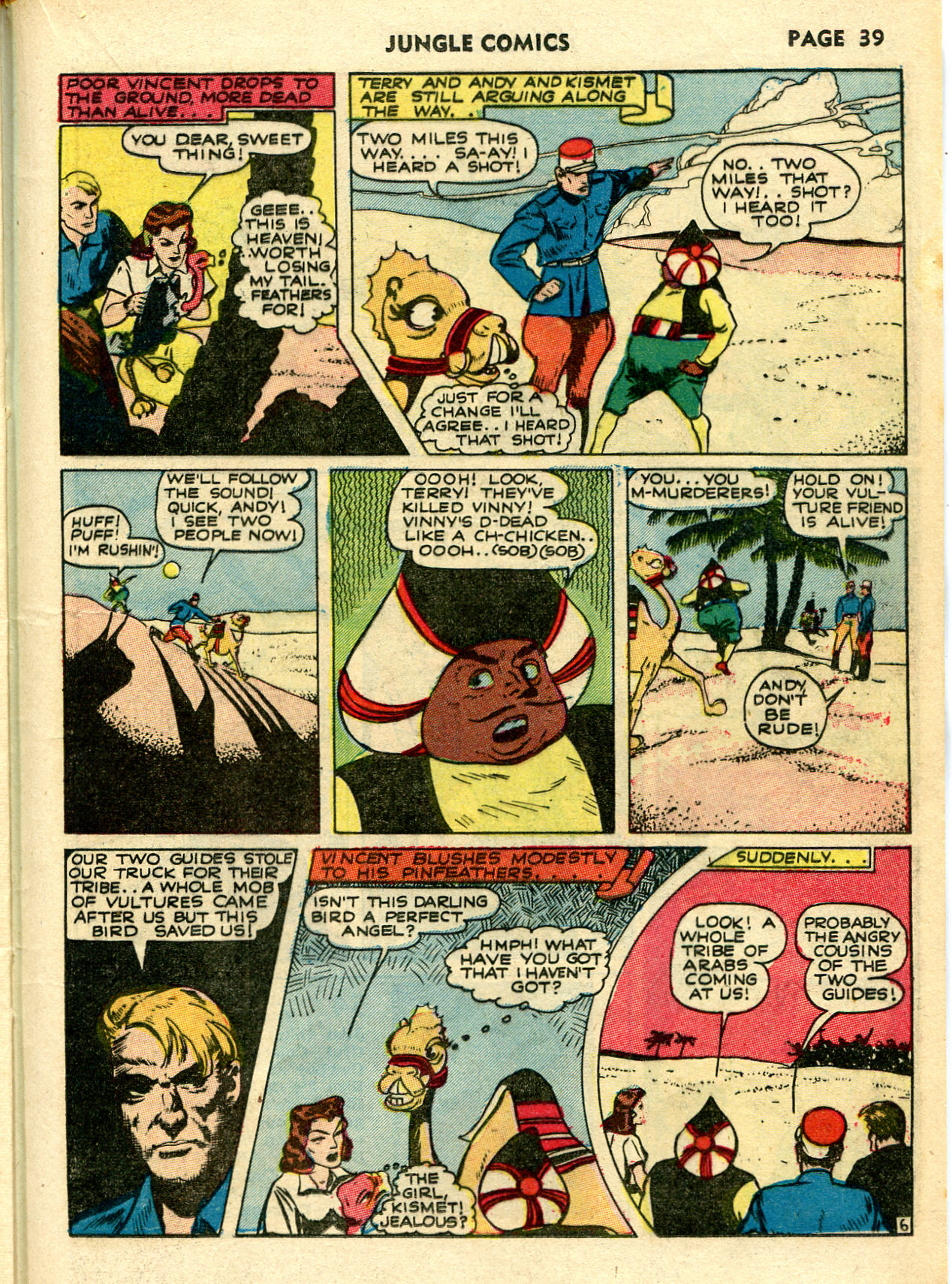 Read online Jungle Comics comic -  Issue #26 - 41