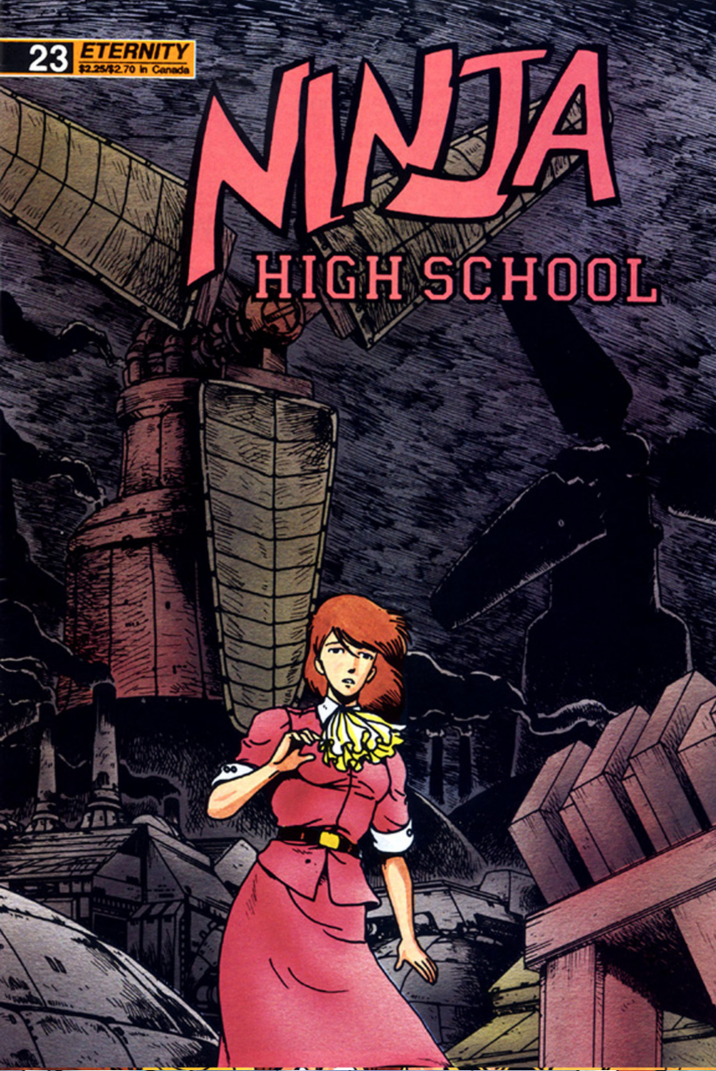 Read online Ninja High School (1986) comic -  Issue #23 - 1