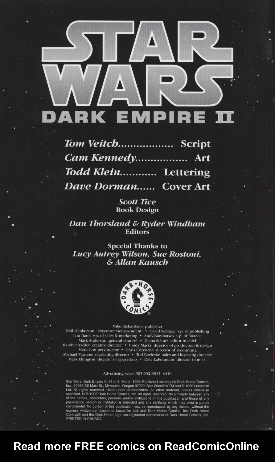 Read online Star Wars: Dark Empire II comic -  Issue #4 - 2