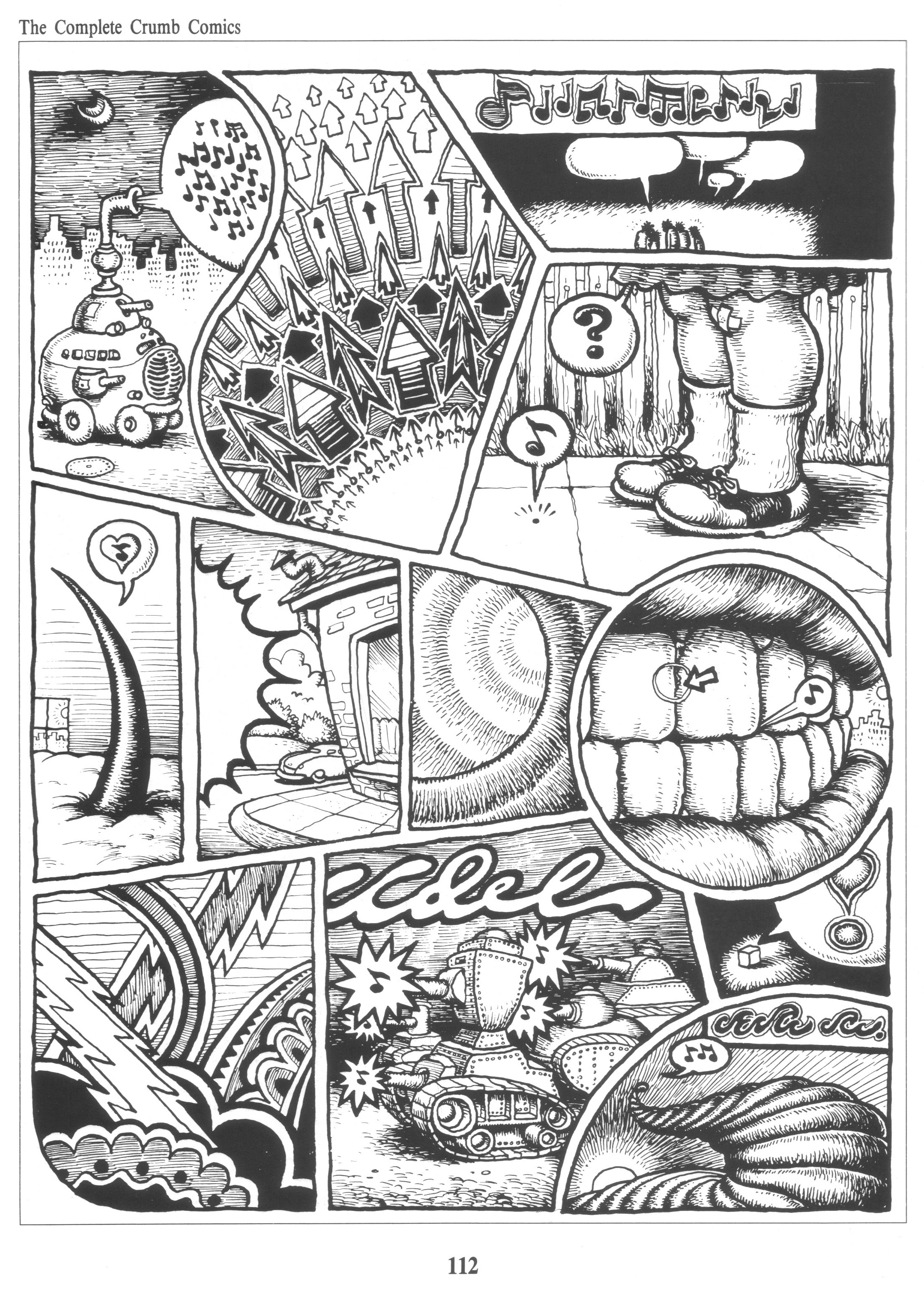 Read online The Complete Crumb Comics comic -  Issue # TPB 4 - 127