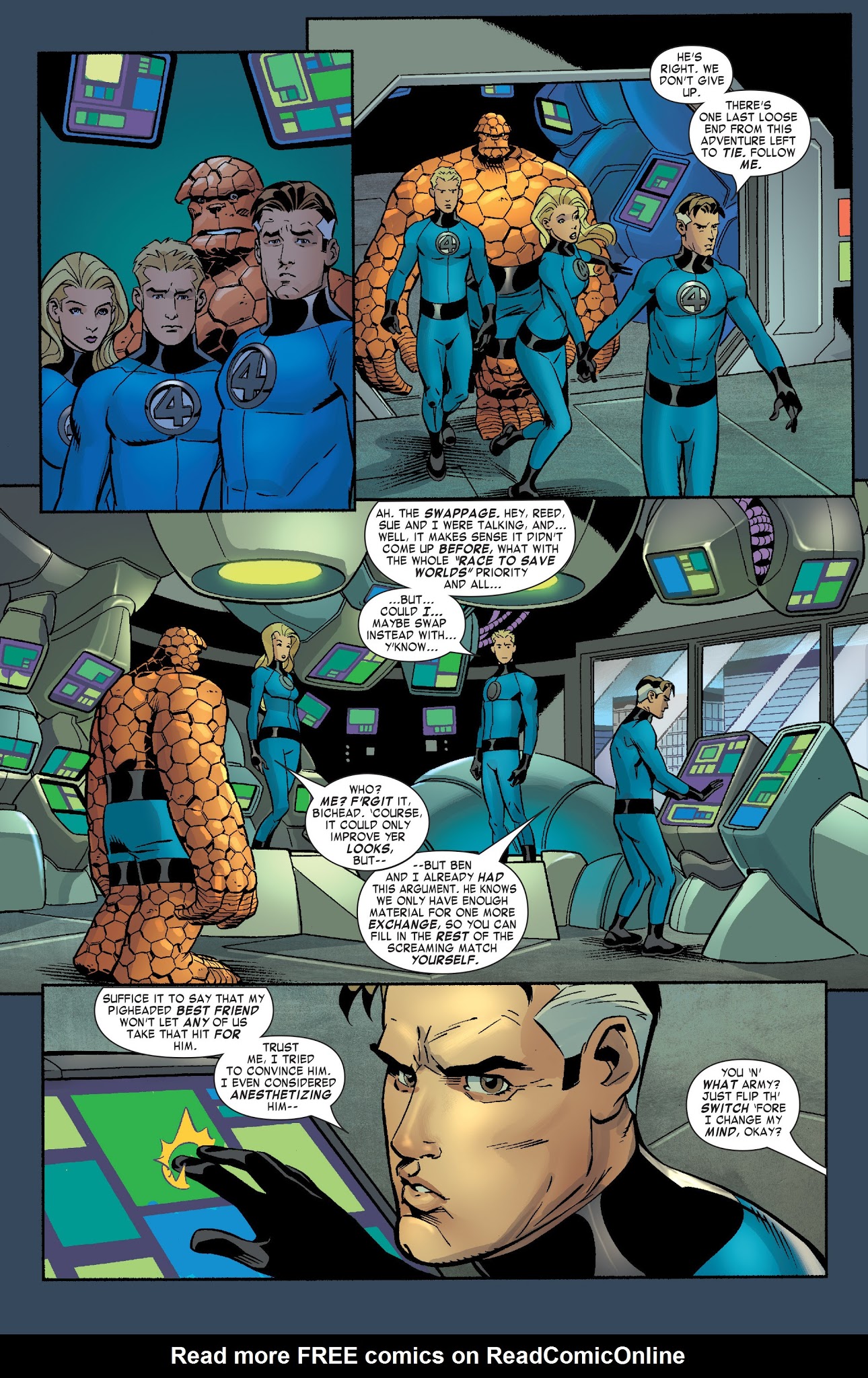 Read online Fantastic Four by Waid & Wieringo Ultimate Collection comic -  Issue # TPB 4 - 219