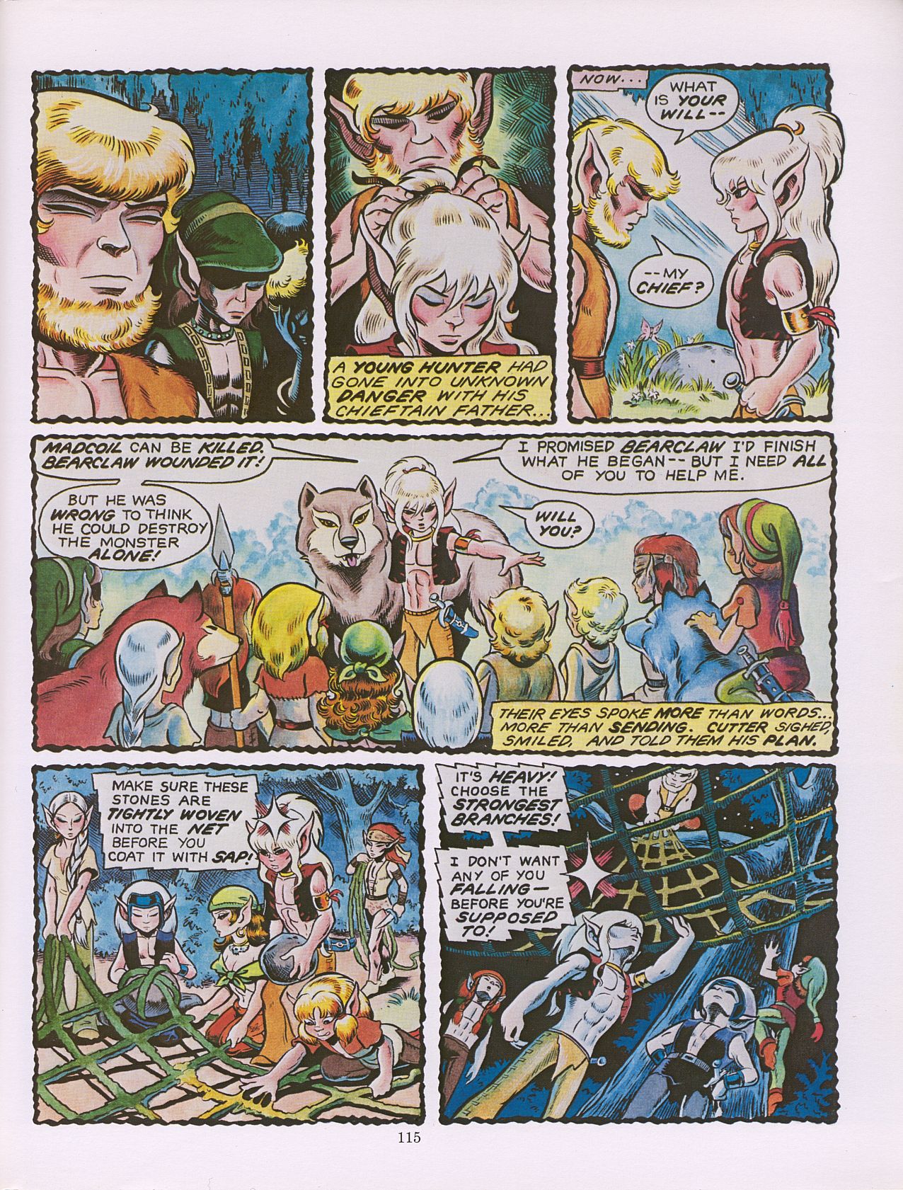 Read online ElfQuest (Starblaze Edition) comic -  Issue # TPB 1 - 124