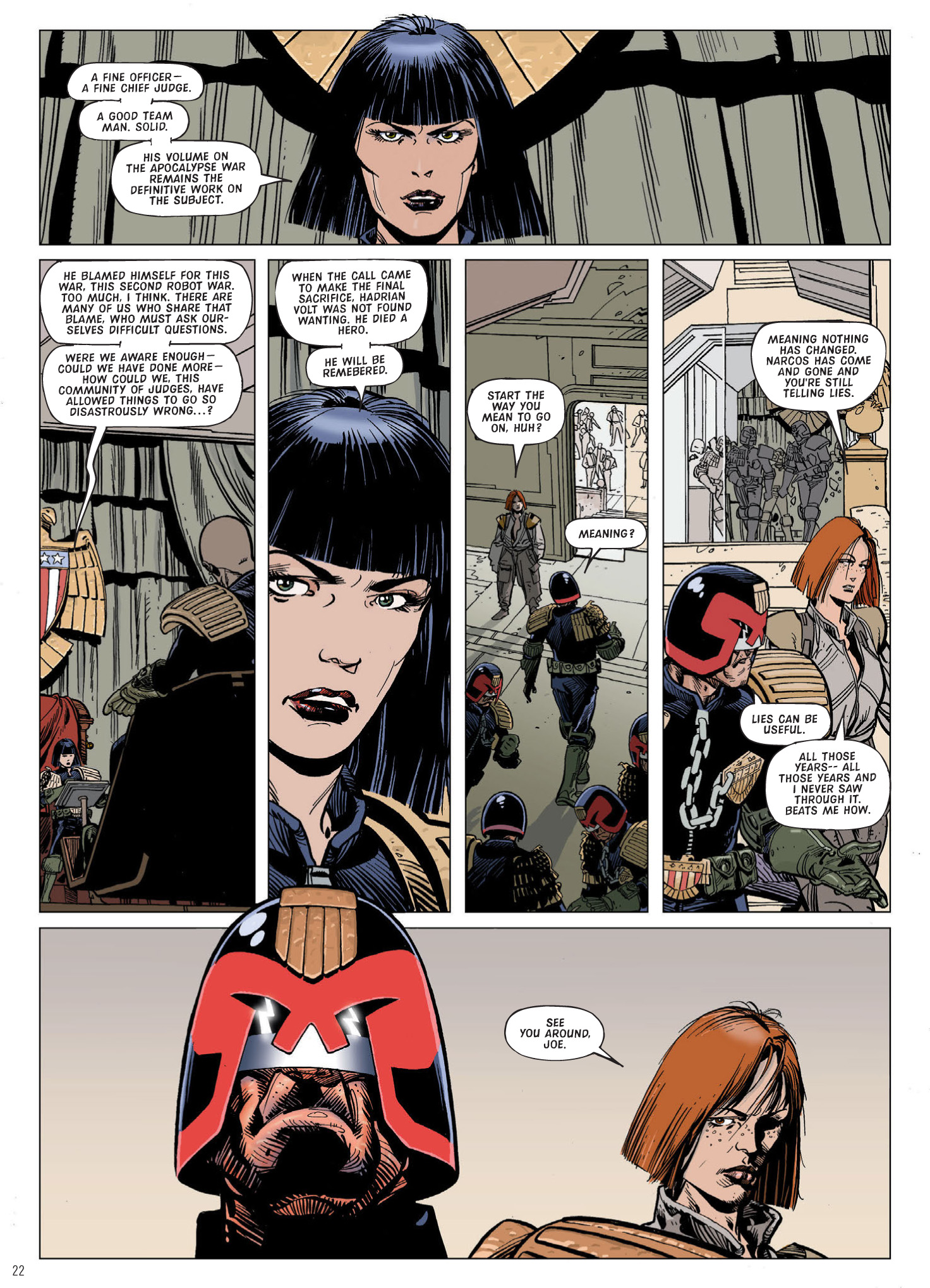 Read online Judge Dredd: The Complete Case Files comic -  Issue # TPB 31 - 23