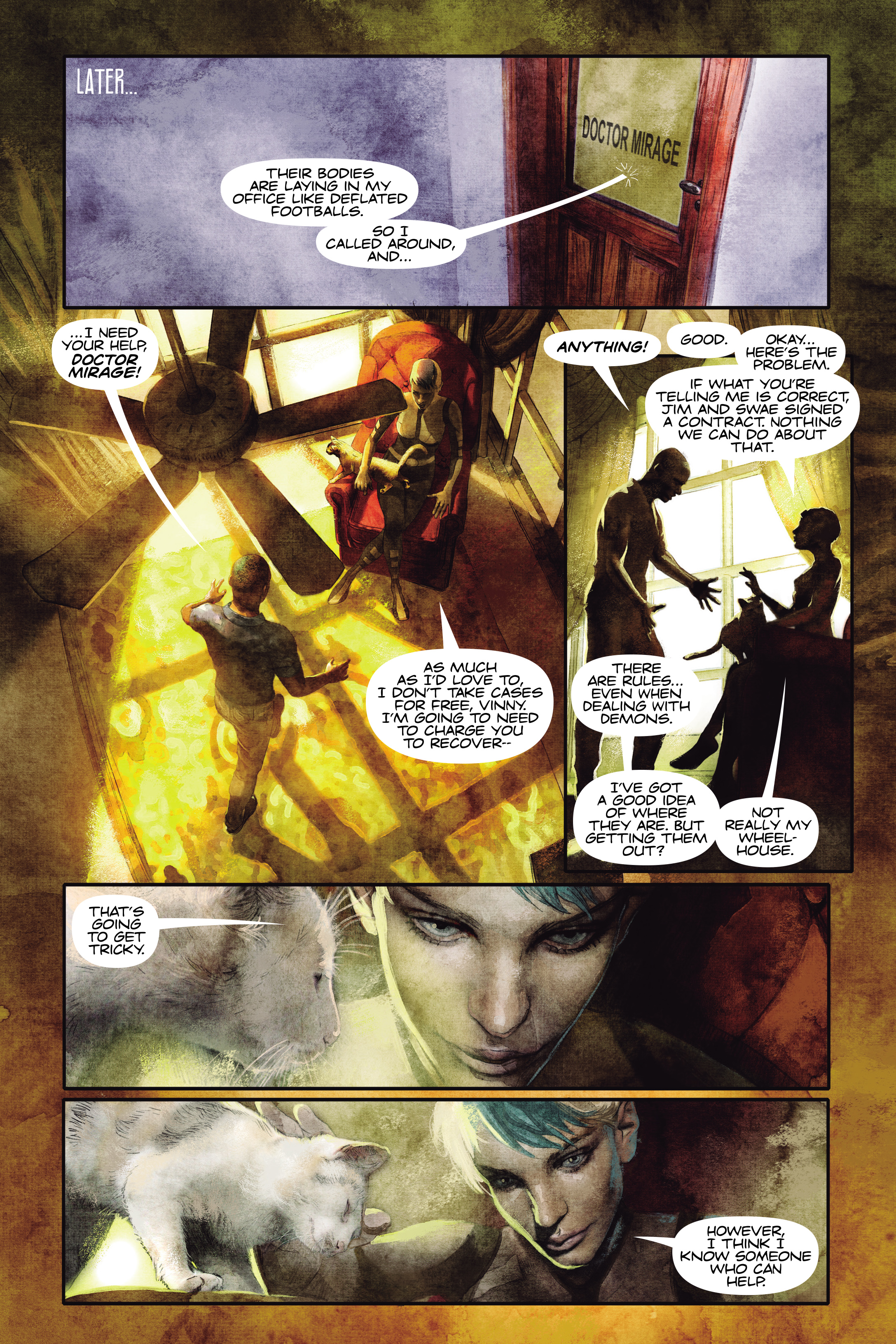Read online Shadowman by Andy Diggle Deluxe Edition comic -  Issue # TPB (Part 4) - 5