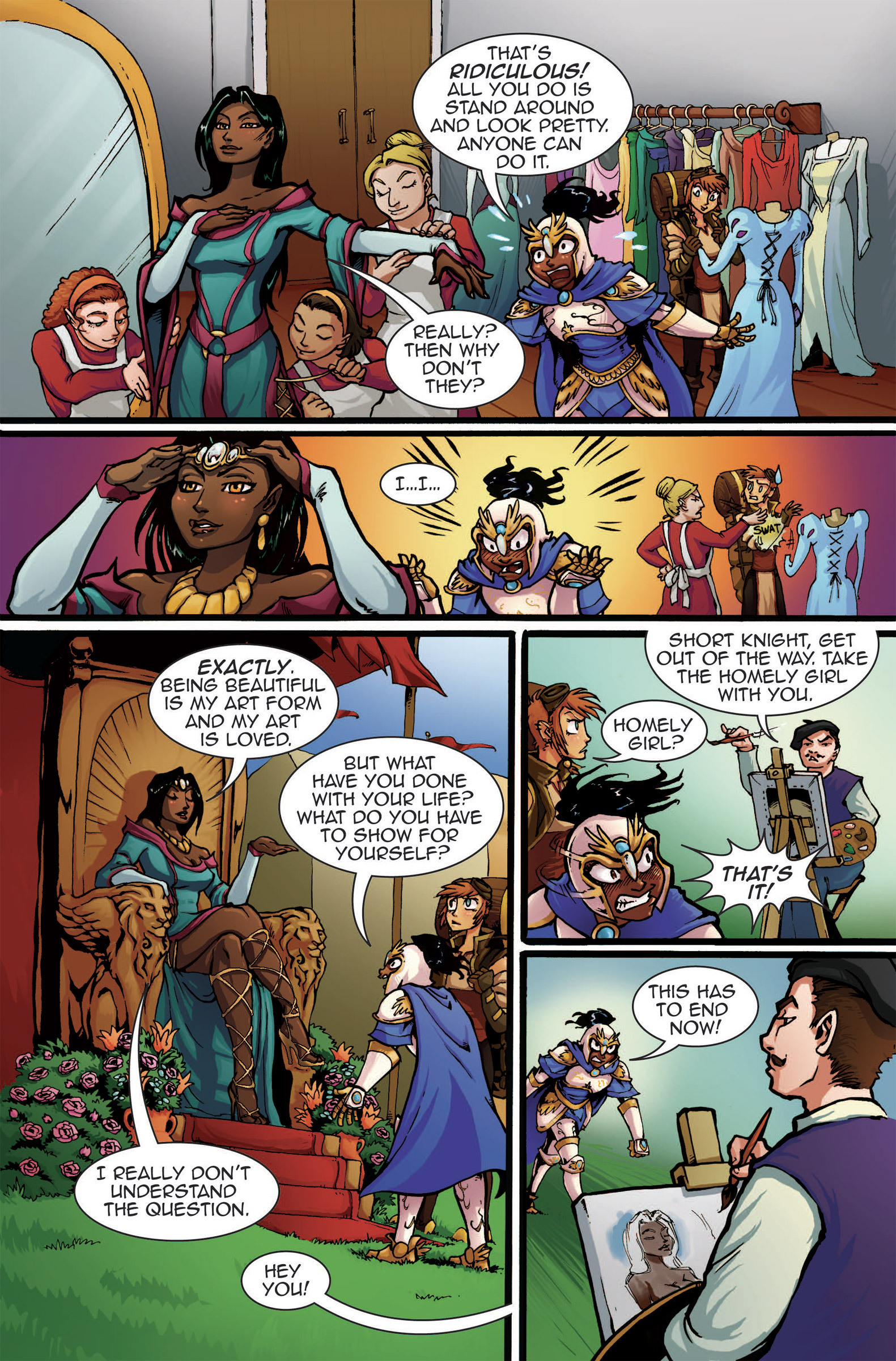 Read online Princeless Vol 2 comic -  Issue #3 - 3