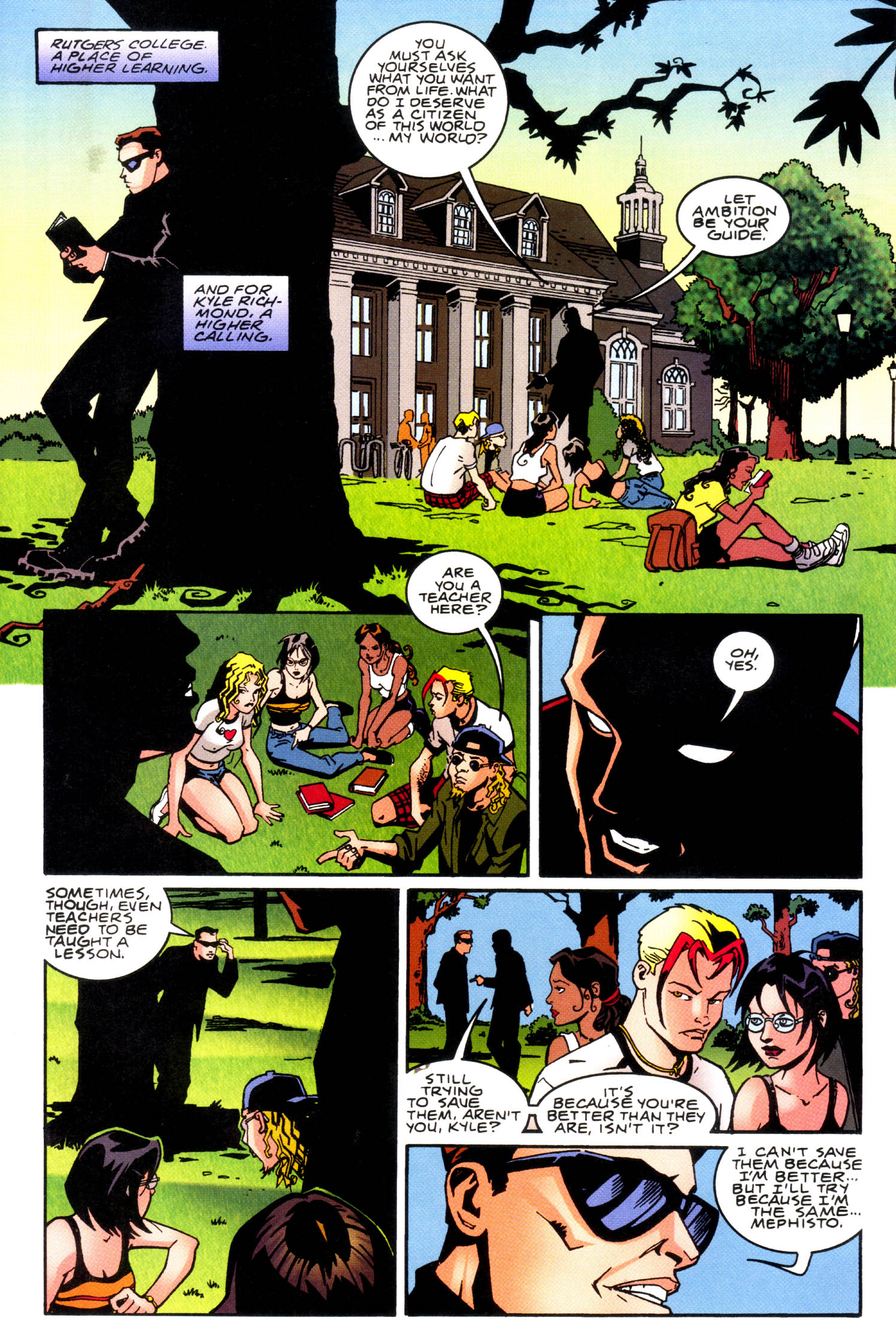Read online Nighthawk (1998) comic -  Issue #3 - 22