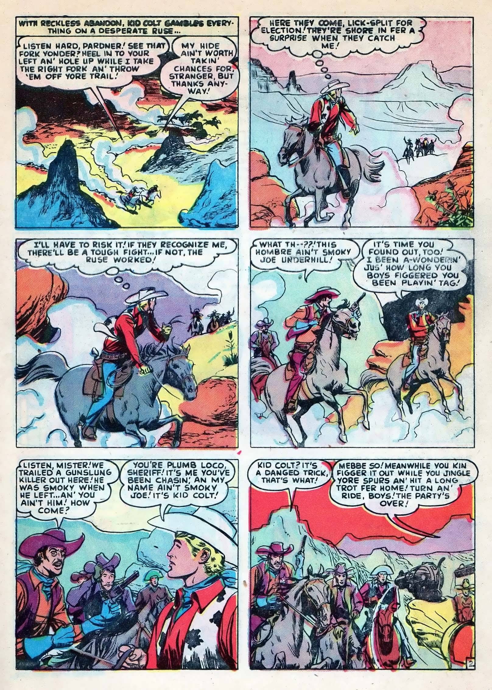 Read online Two Gun Western (1950) comic -  Issue #9 - 12