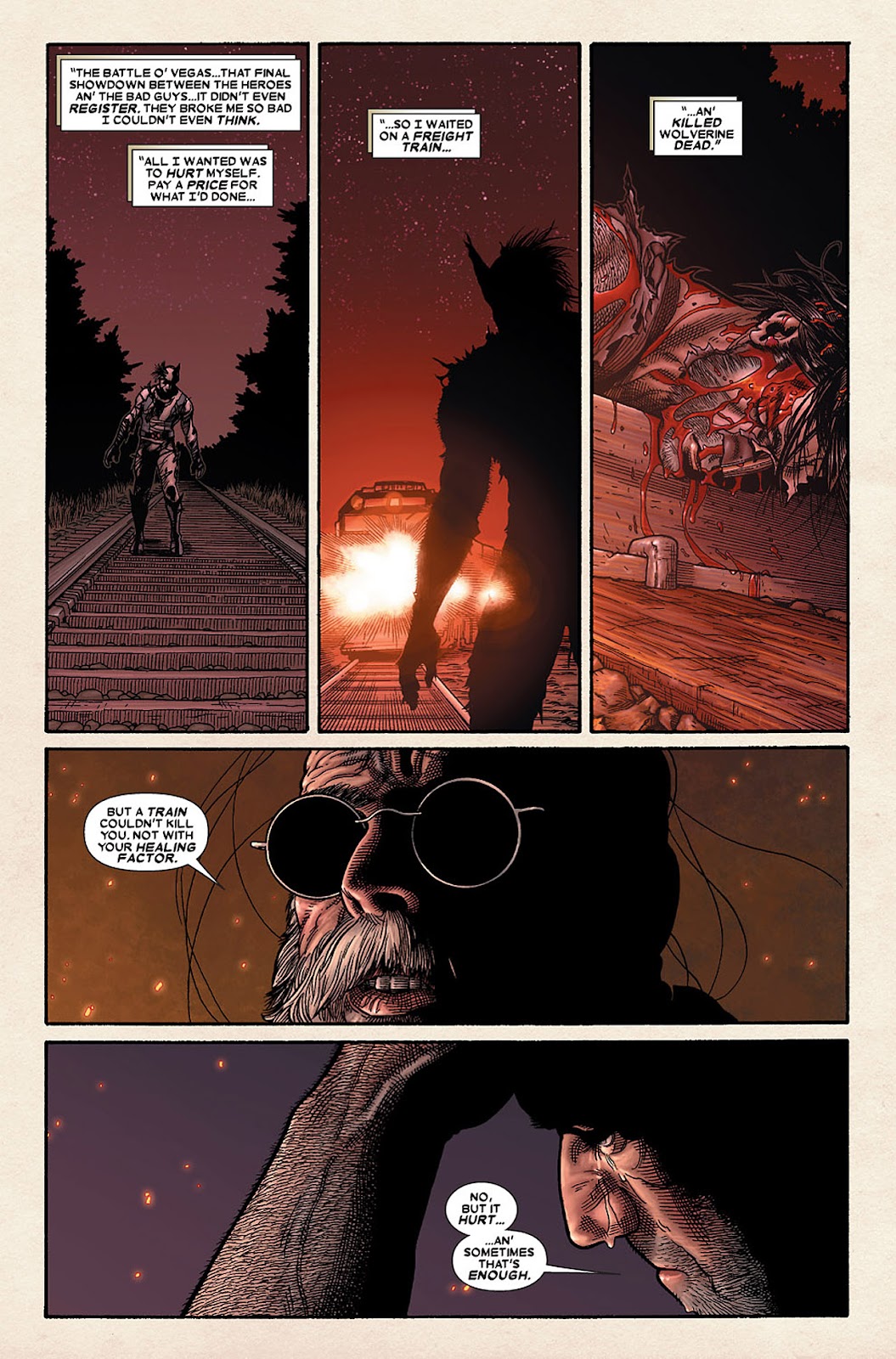 Wolverine: Old Man Logan issue Full - Page 109