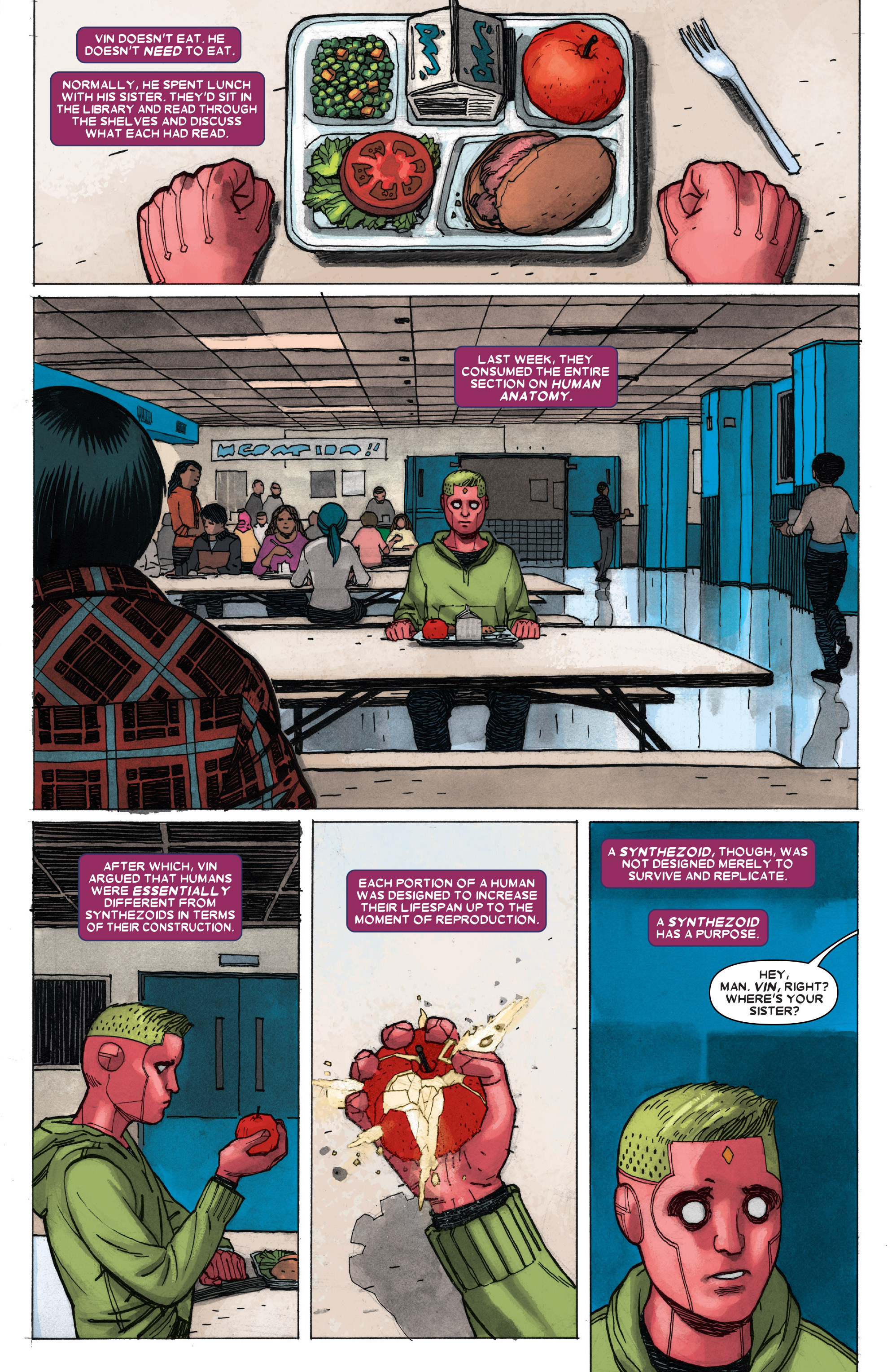 Read online Vision comic -  Issue #2 - 11