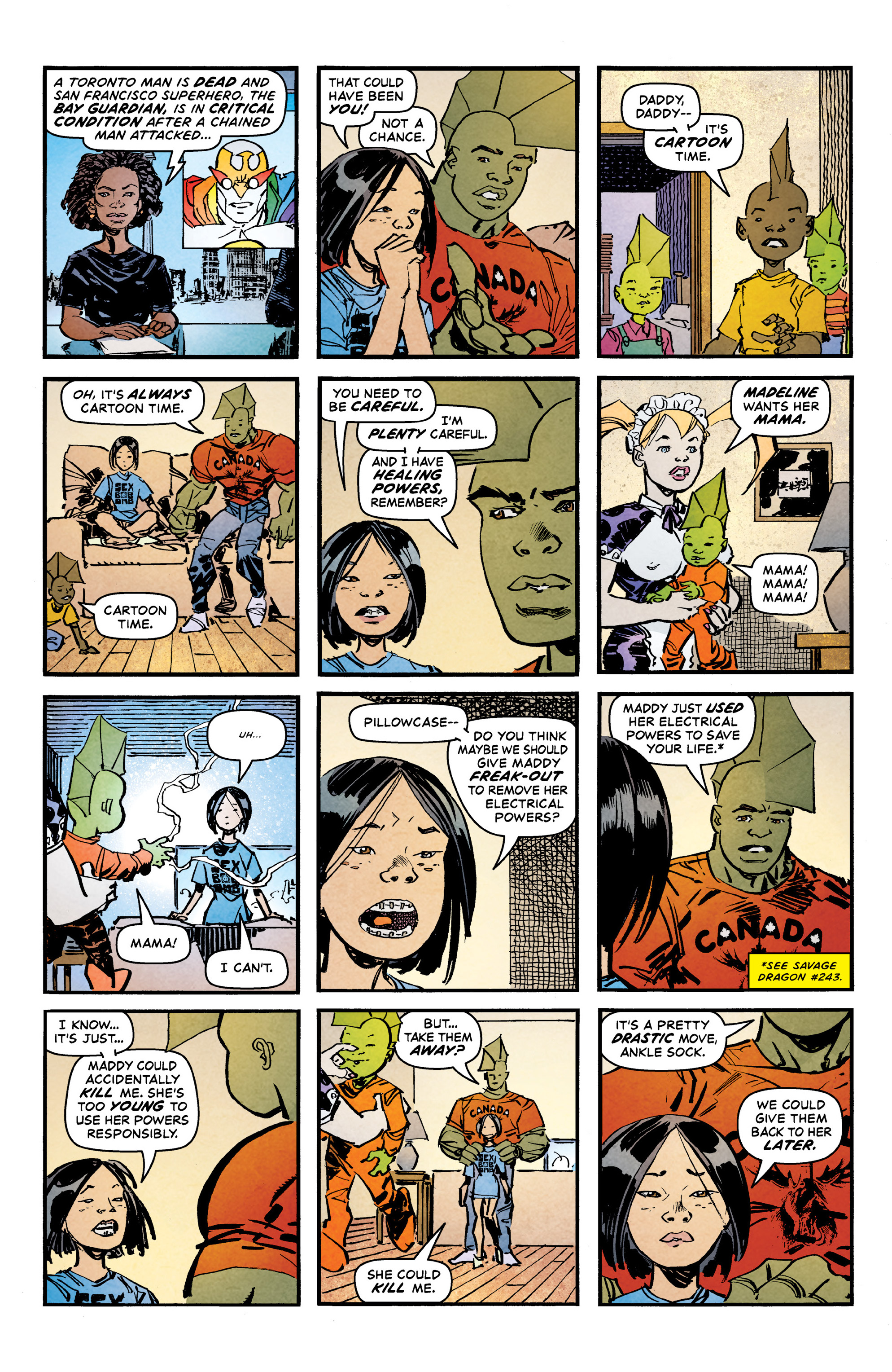 Read online The Savage Dragon (1993) comic -  Issue #245 - 12