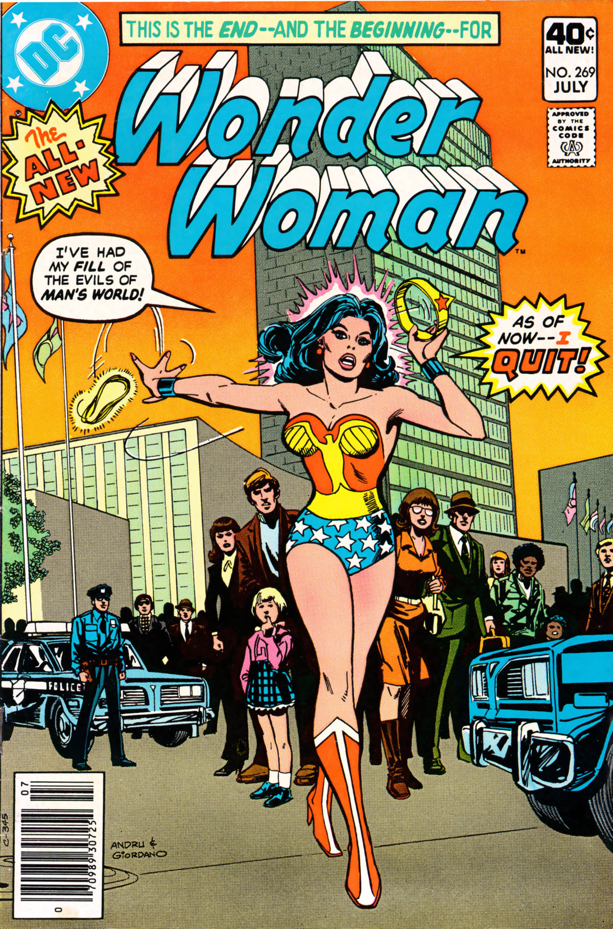 Read online Wonder Woman (1942) comic -  Issue #269 - 2