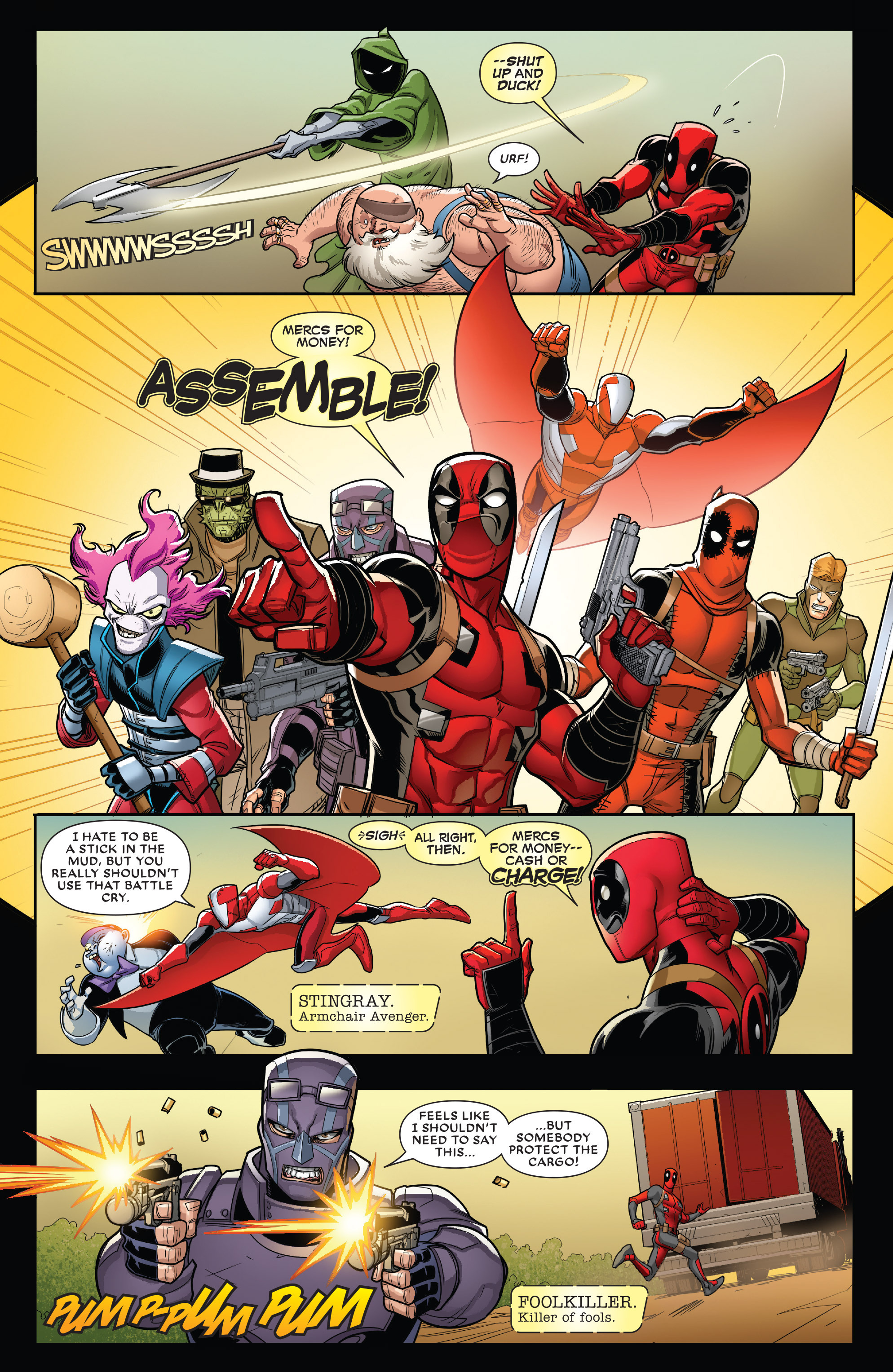Read online Deadpool & the Mercs For Money comic -  Issue #5 - 12
