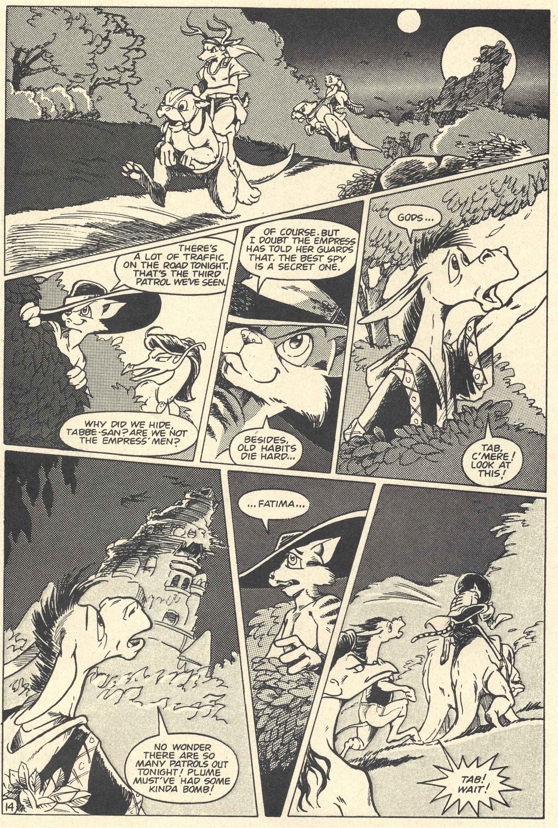 Read online Xanadu comic -  Issue #5 - 16