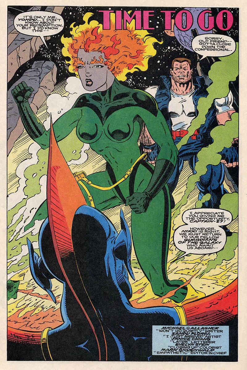 Read online Guardians of the Galaxy (1990) comic -  Issue #62 - 18