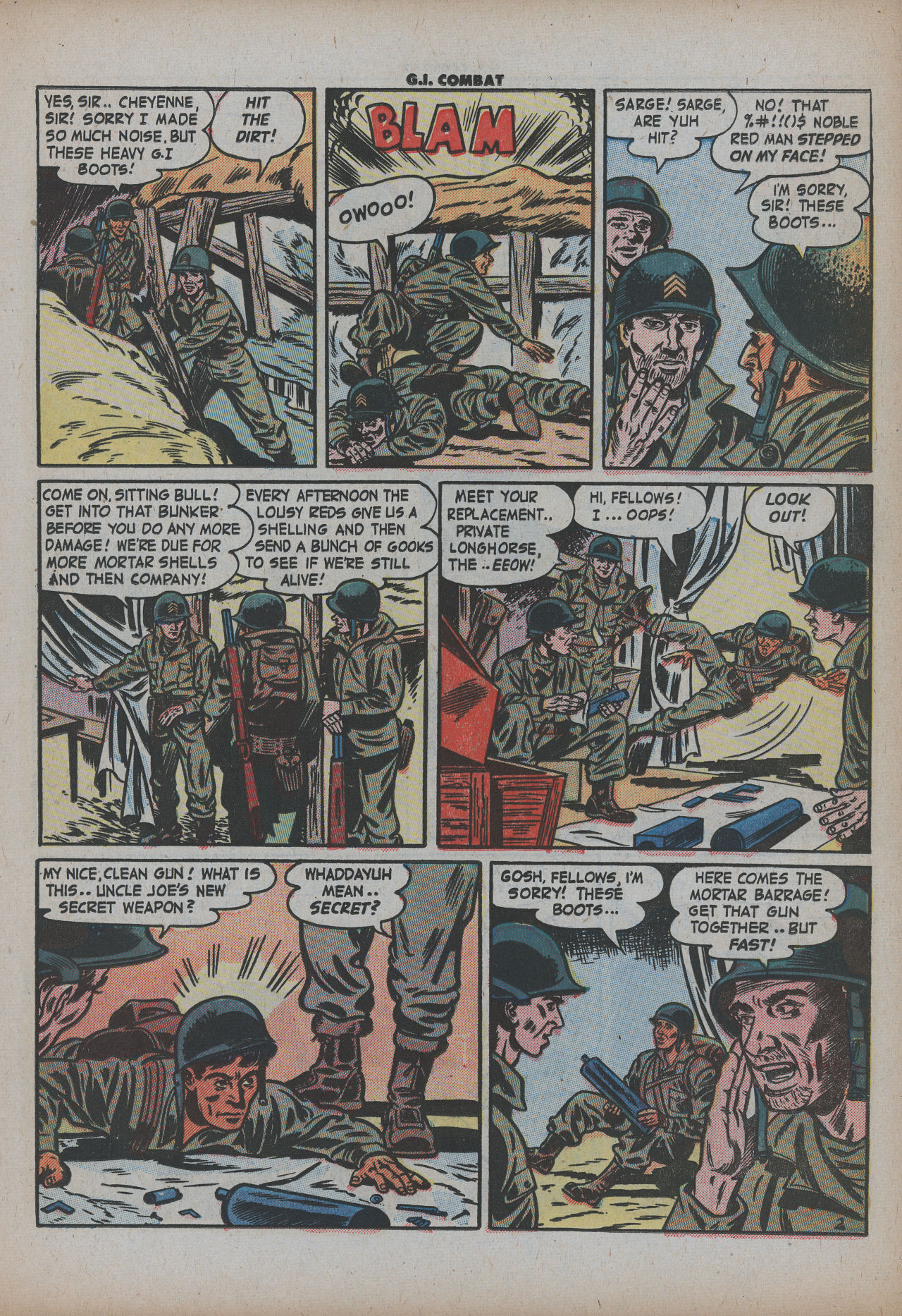 Read online G.I. Combat (1952) comic -  Issue #8 - 14