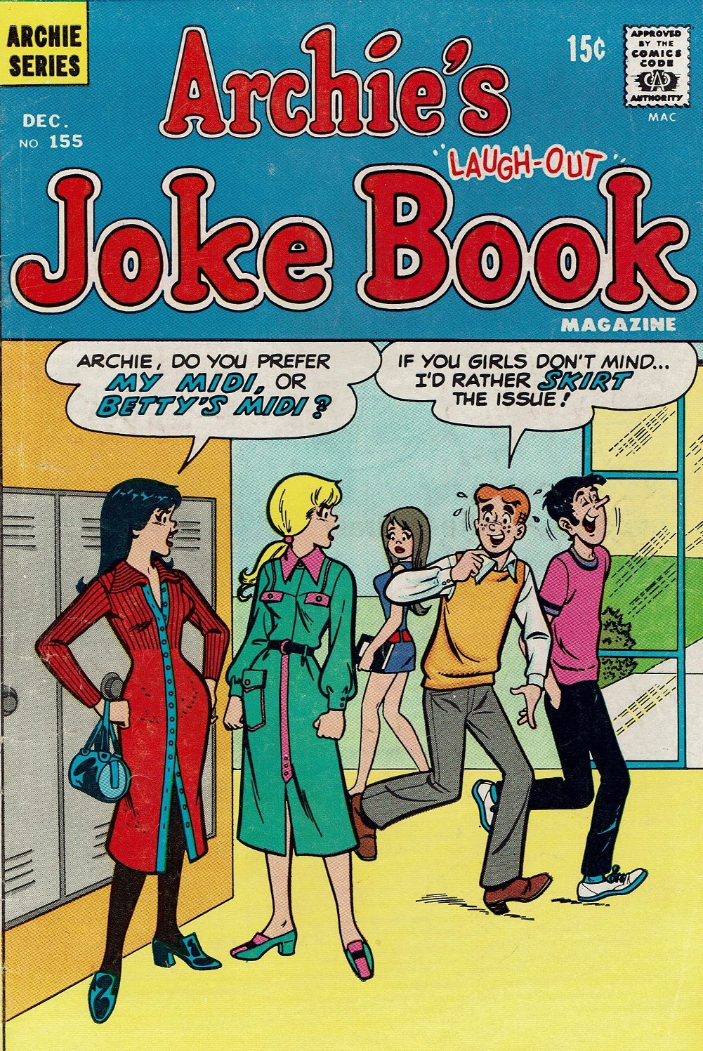 Read online Archie's Joke Book Magazine comic -  Issue #155 - 1