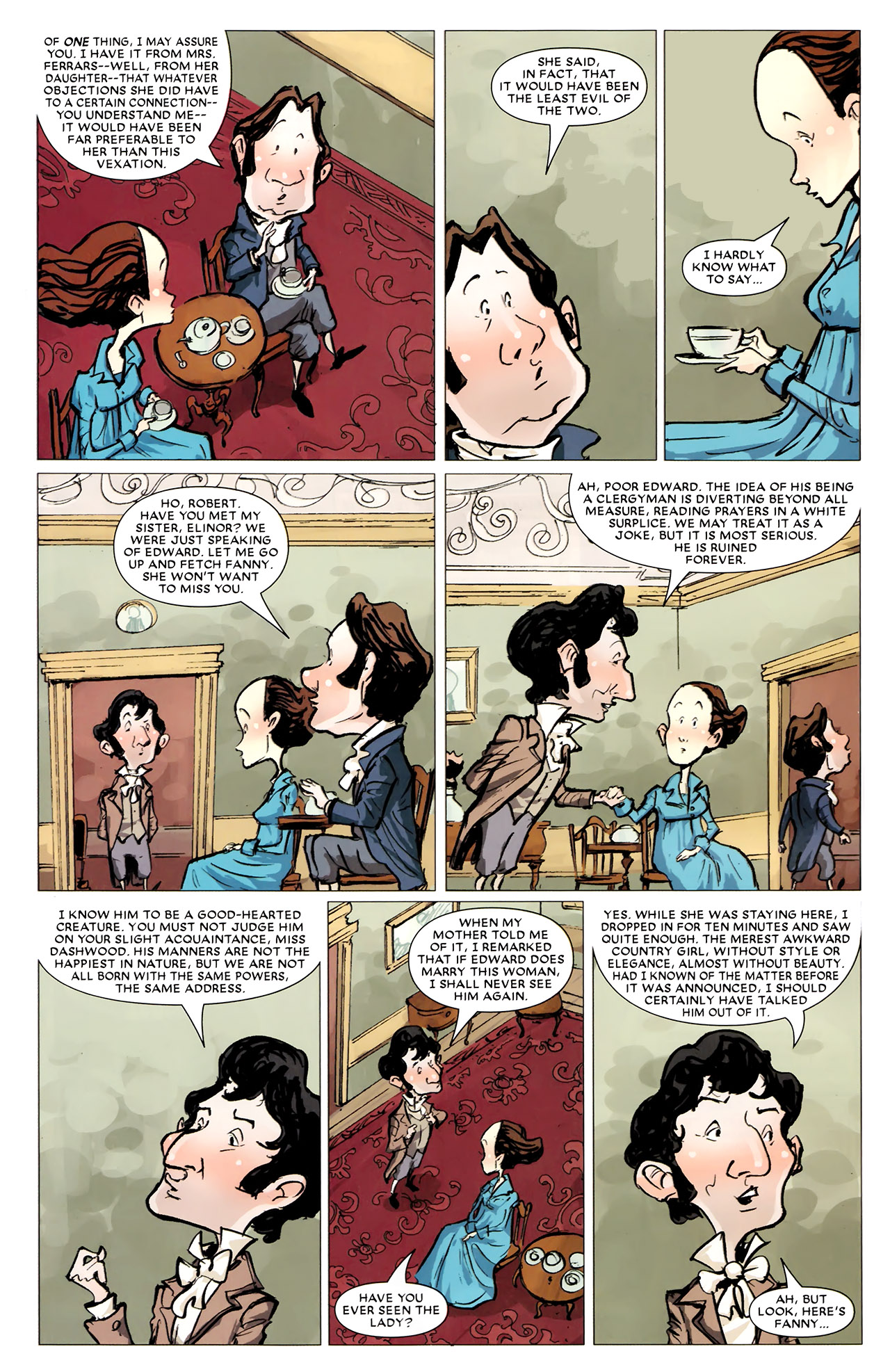Read online Sense & Sensibility comic -  Issue #5 - 8