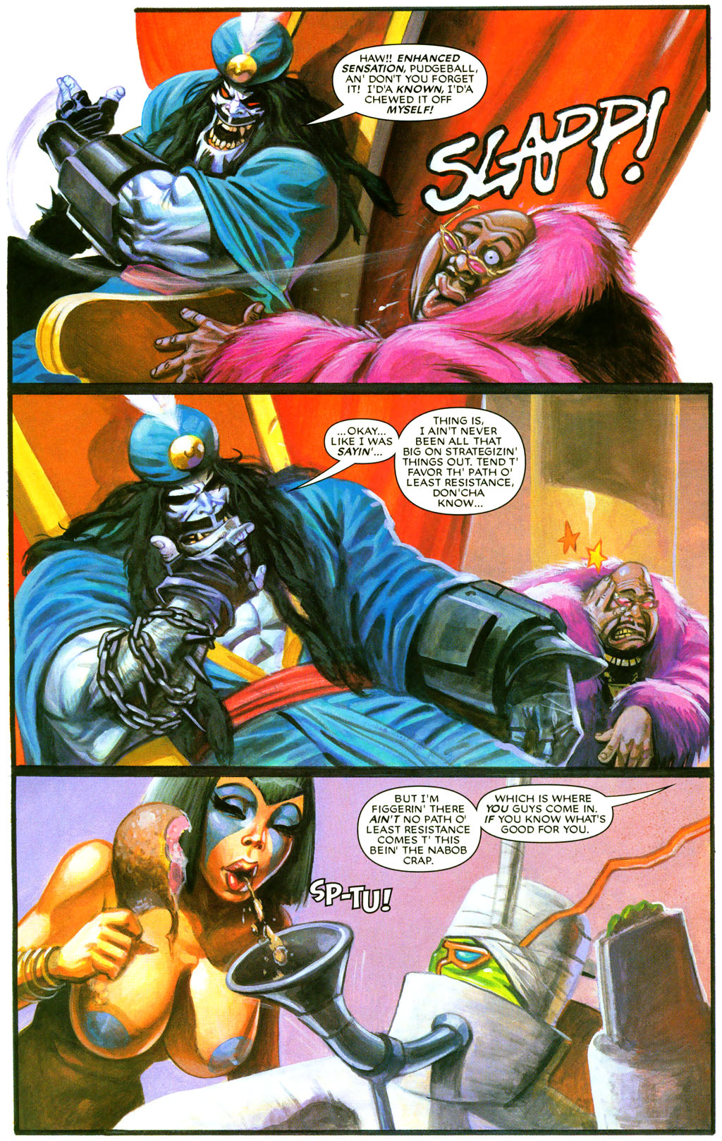 Read online Lobo: Unbound comic -  Issue #6 - 9