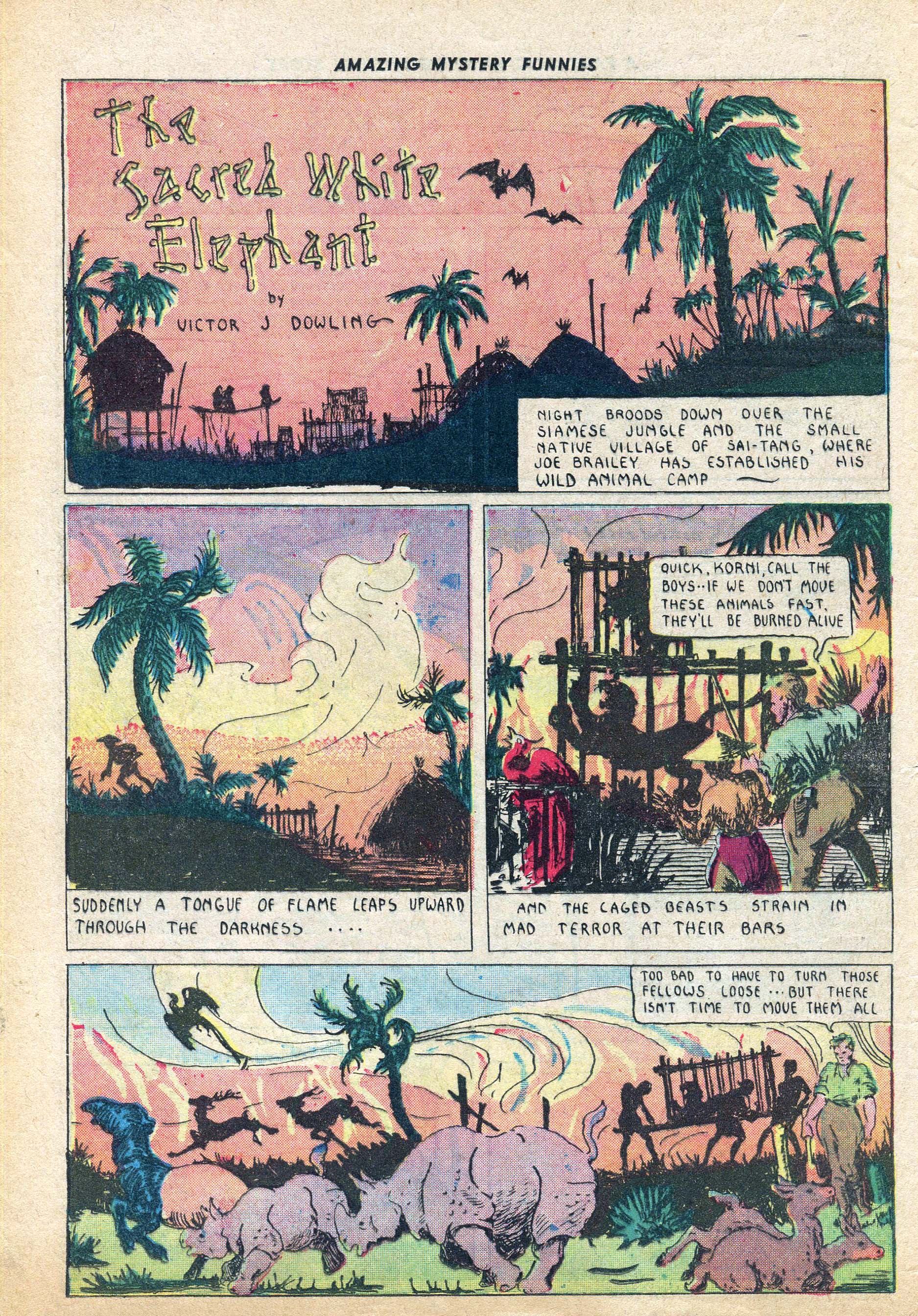 Read online Amazing Mystery Funnies comic -  Issue #2 - 7
