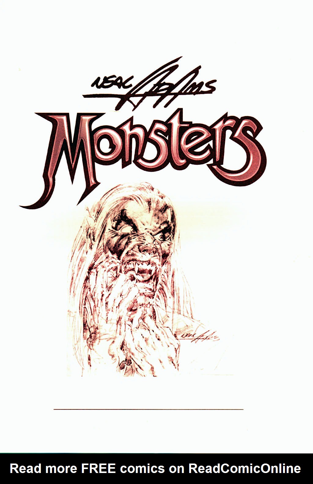Read online Neal Adams Monsters comic -  Issue # Full - 2