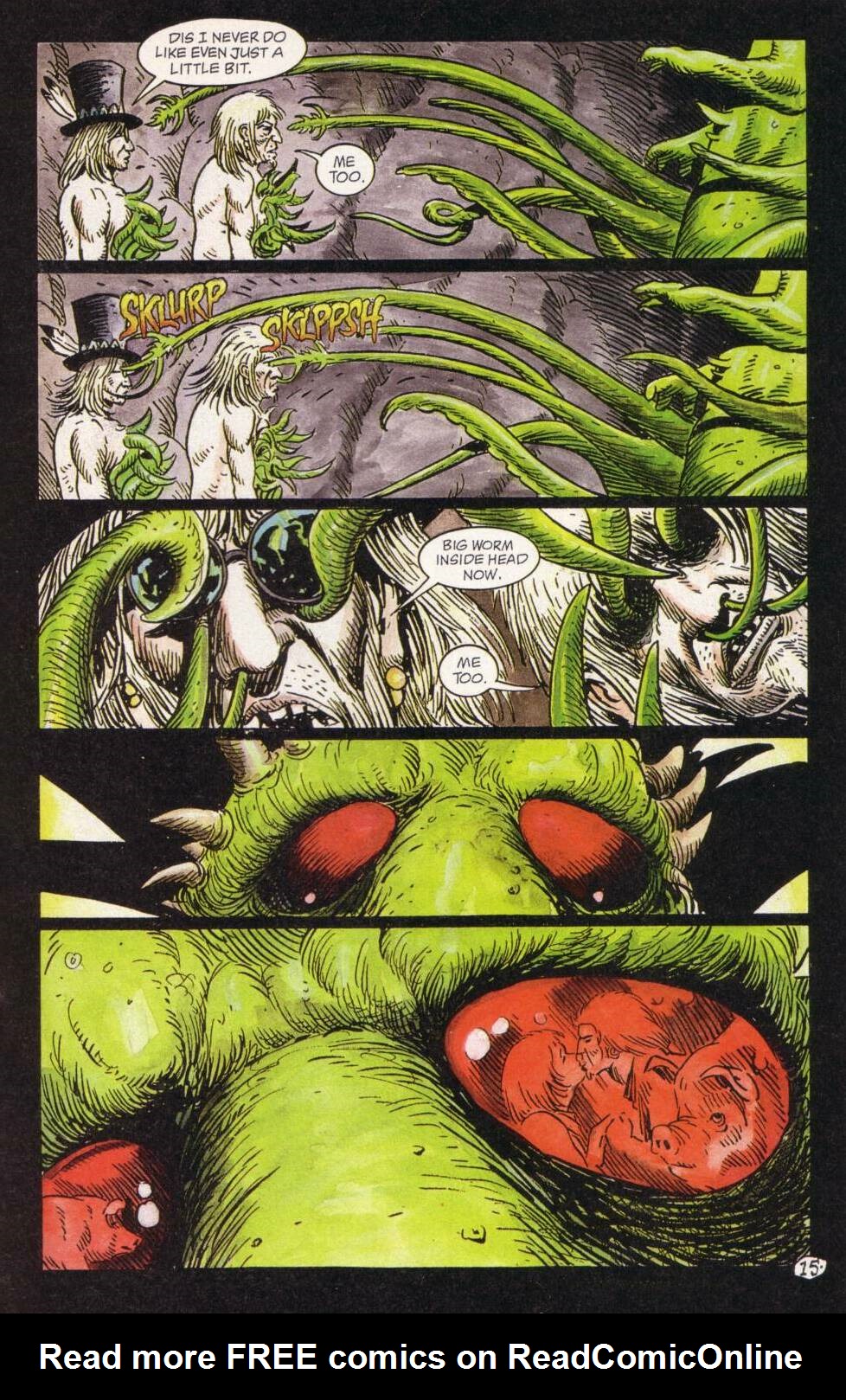 Read online Jonah Hex: Riders of the Worm and Such comic -  Issue #4 - 17