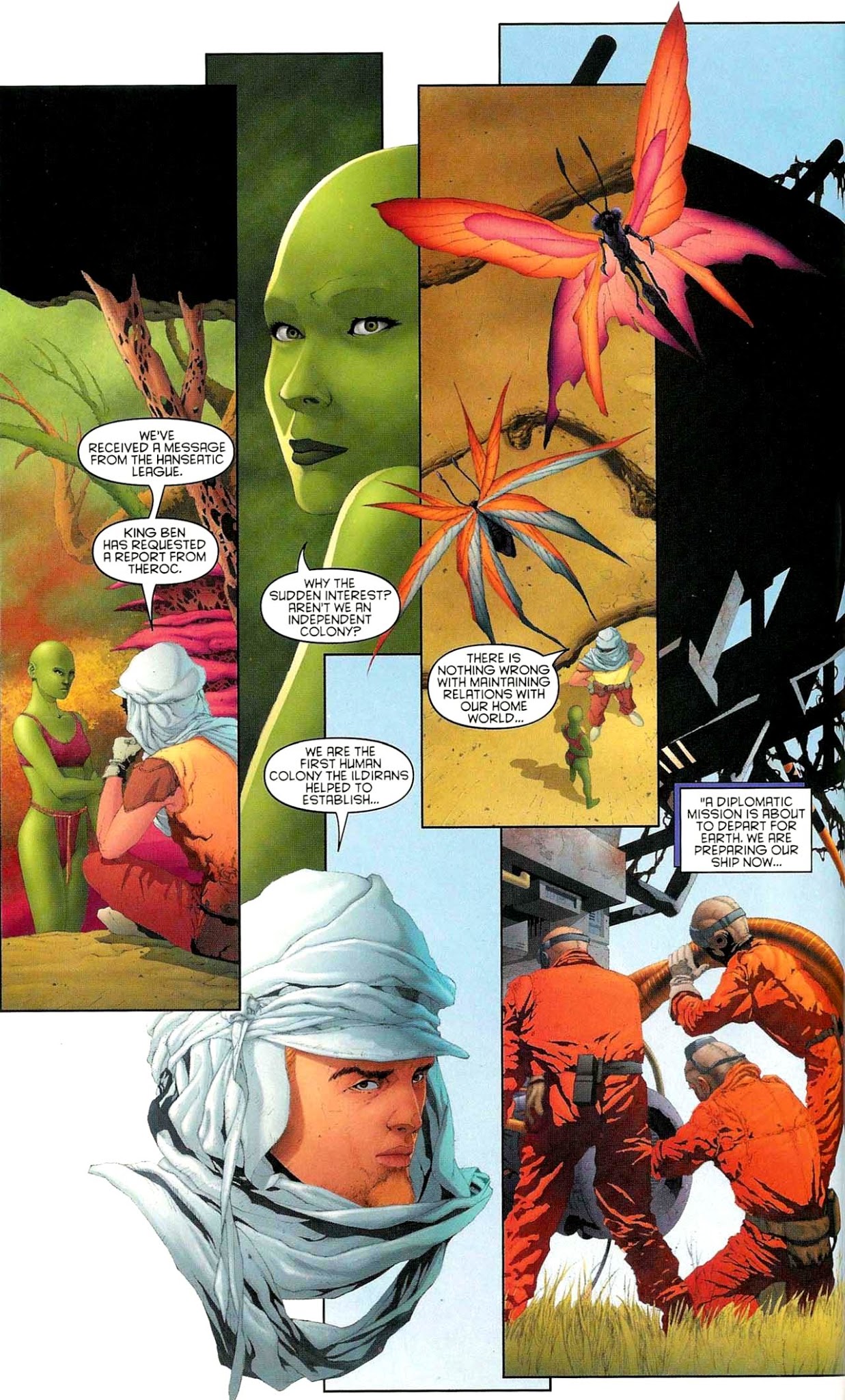 Read online The Saga of Seven Suns: Veiled Alliances comic -  Issue # TPB - 61
