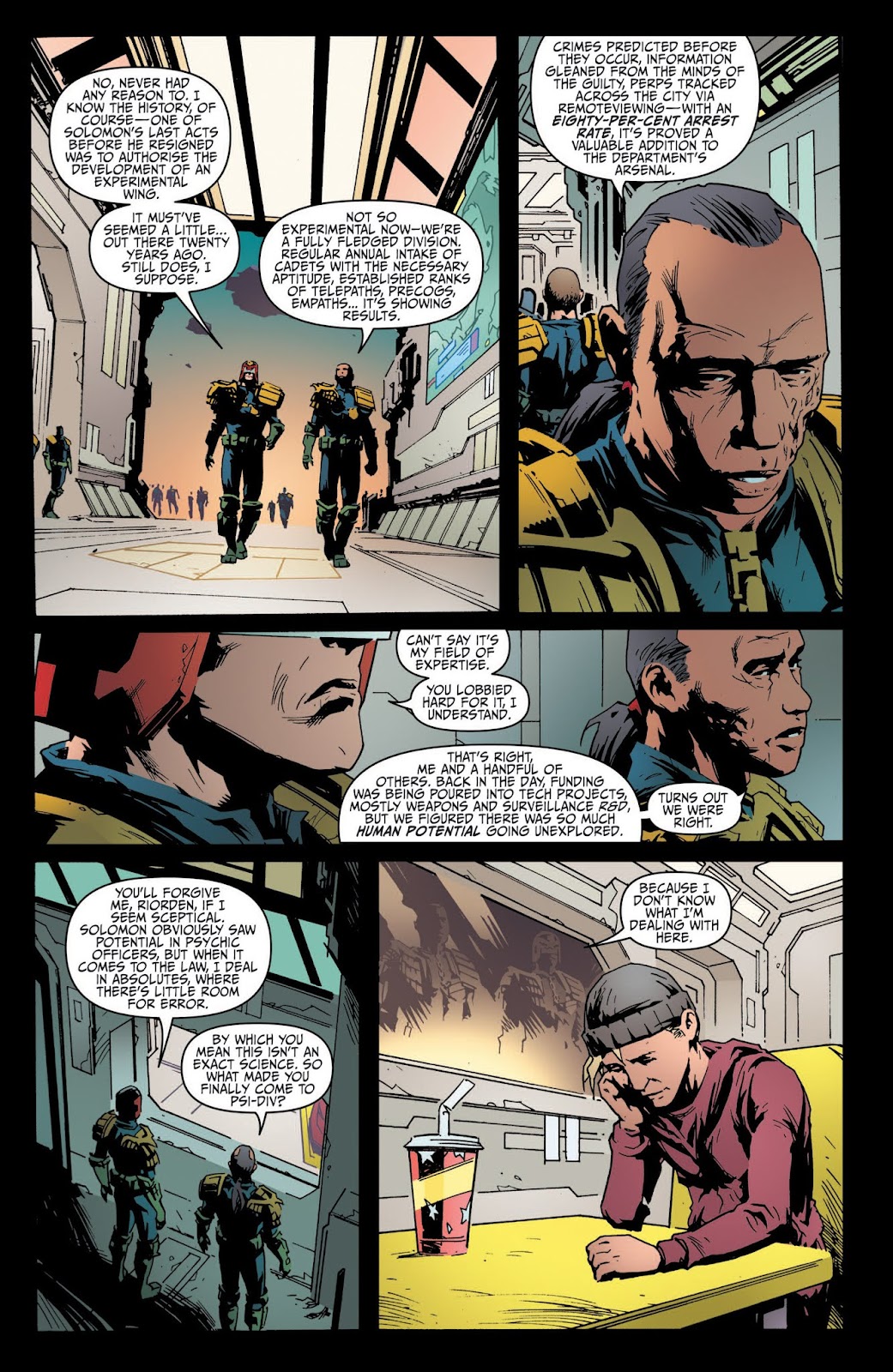 Judge Dredd: Year One issue 1 - Page 16