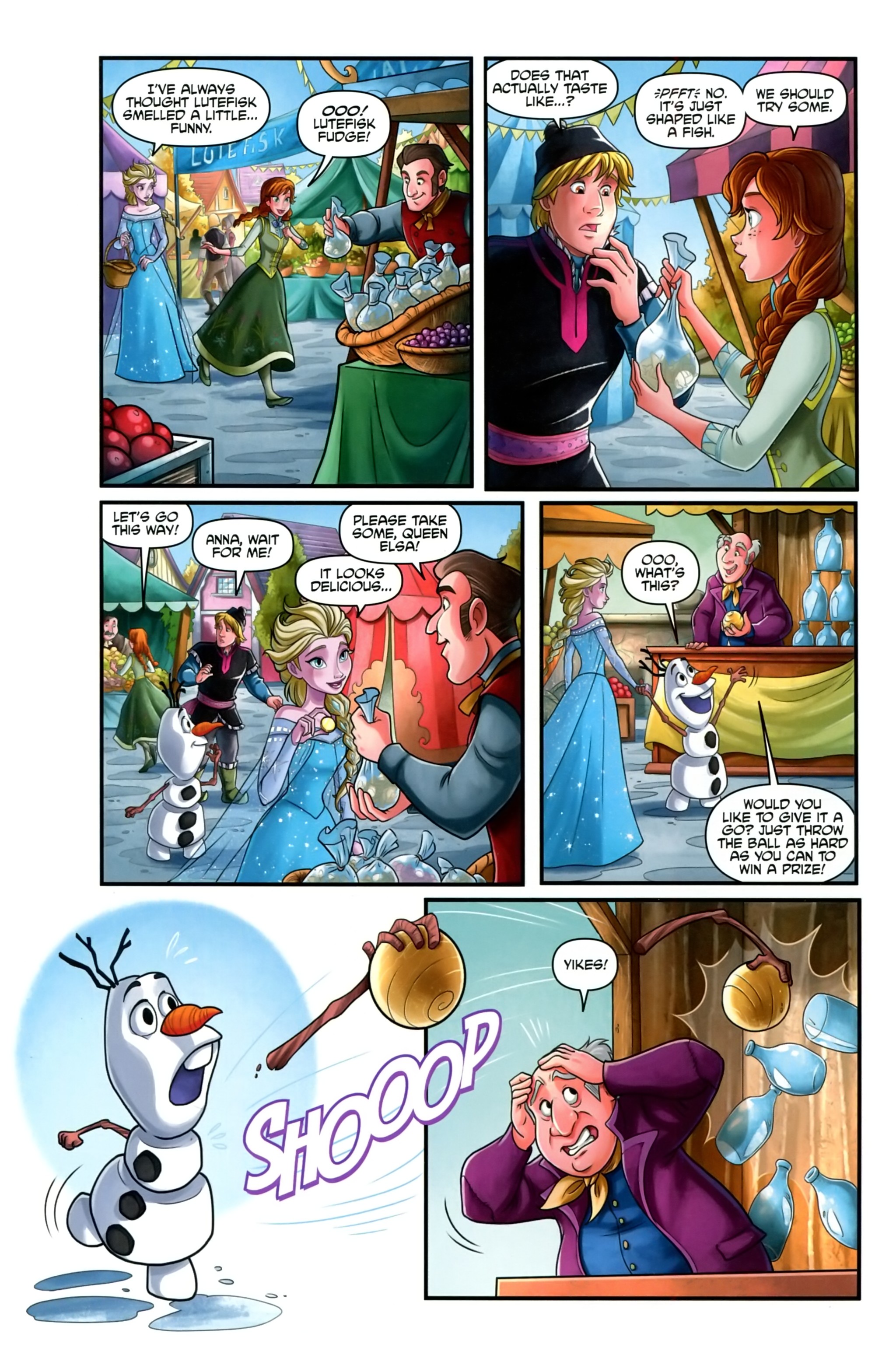 Read online Disney Frozen comic -  Issue #1 - 5